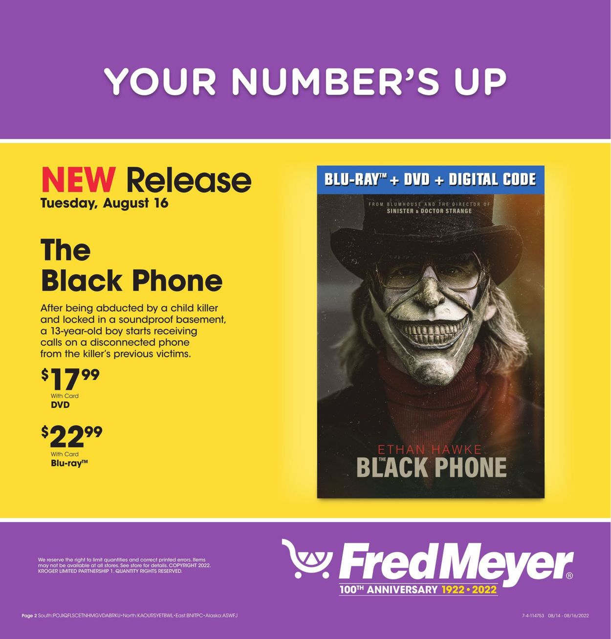 Catalogue Fred Meyer from 08/14/2022