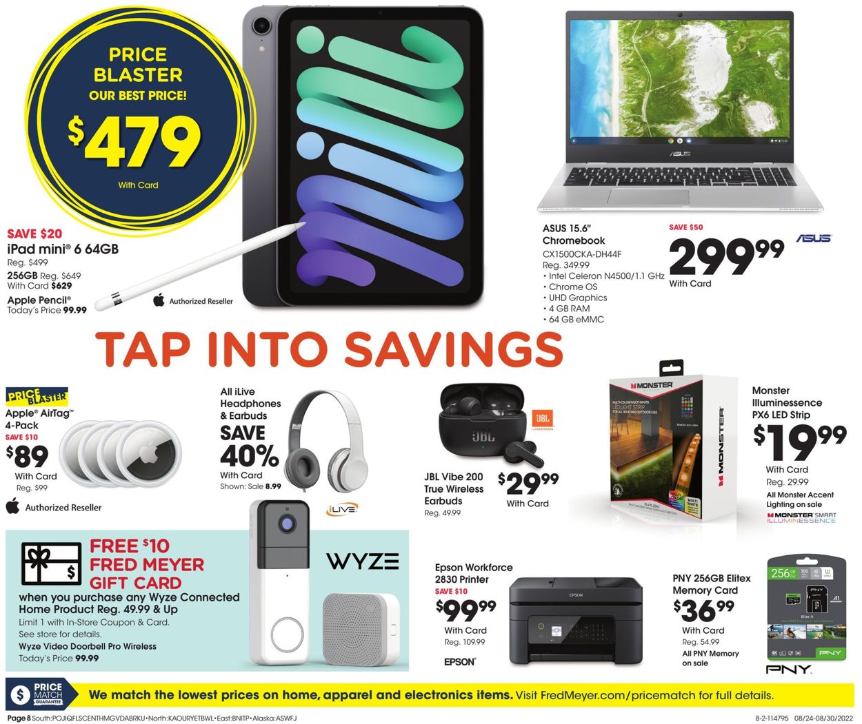 Catalogue Fred Meyer from 08/24/2022