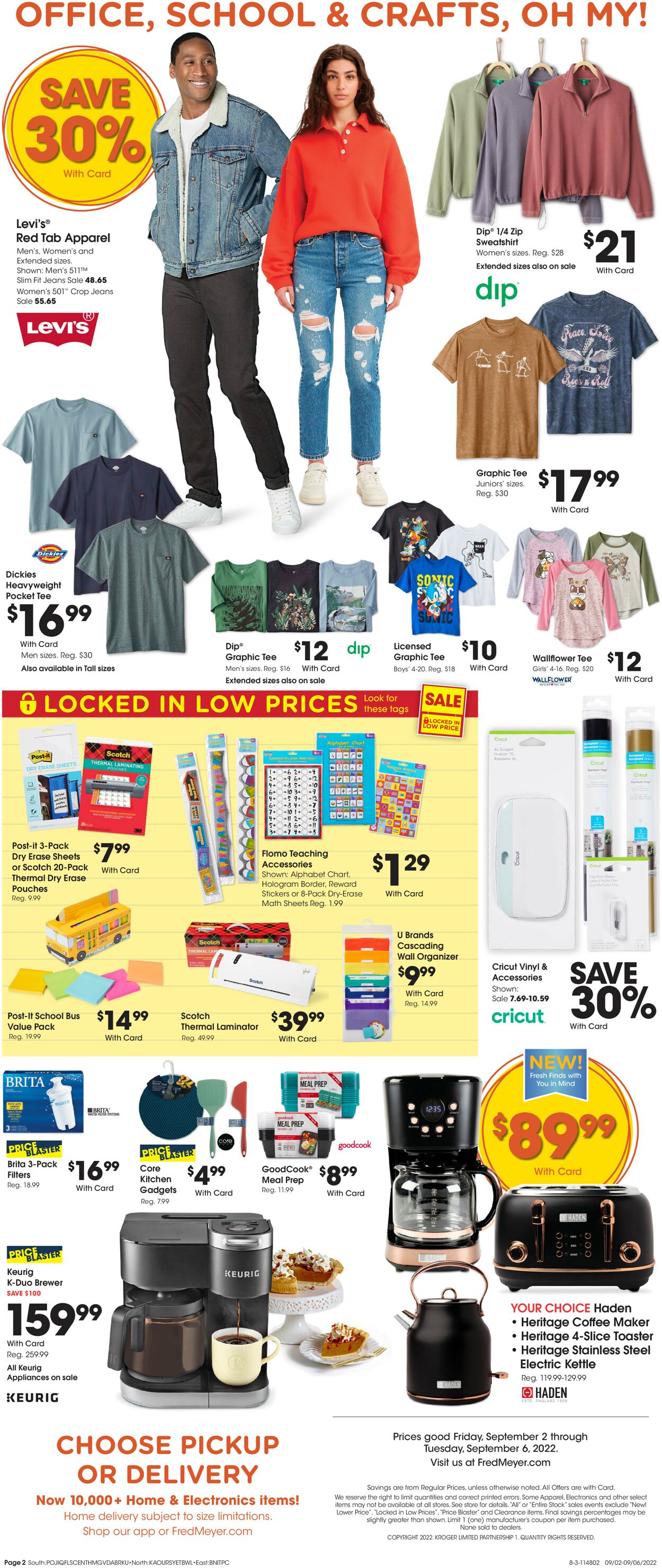 Catalogue Fred Meyer from 09/02/2022