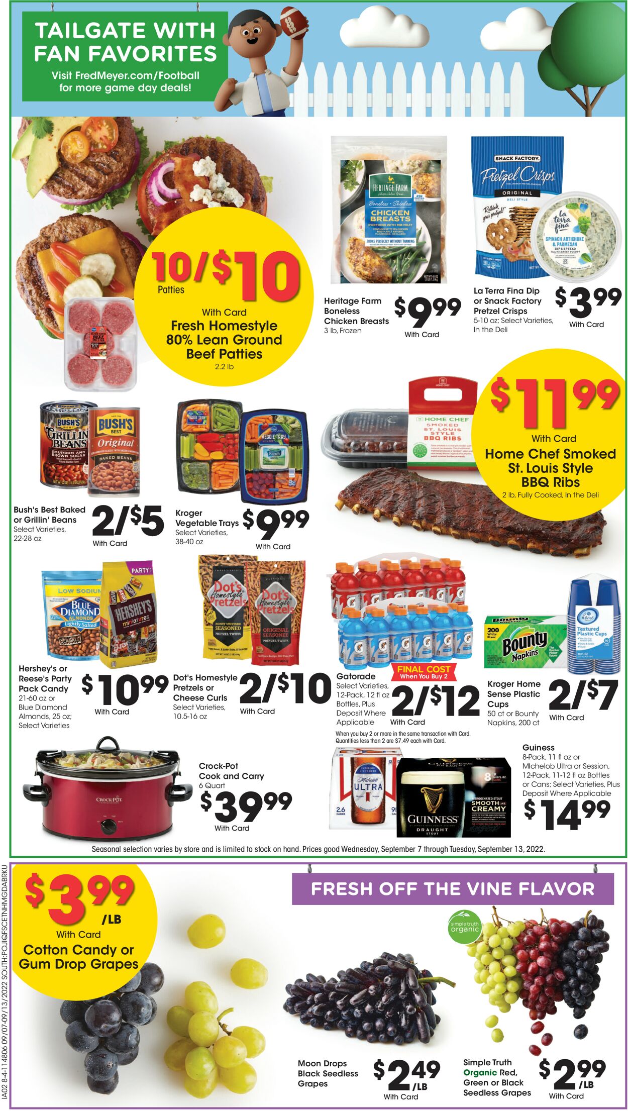 Catalogue Fred Meyer from 09/07/2022