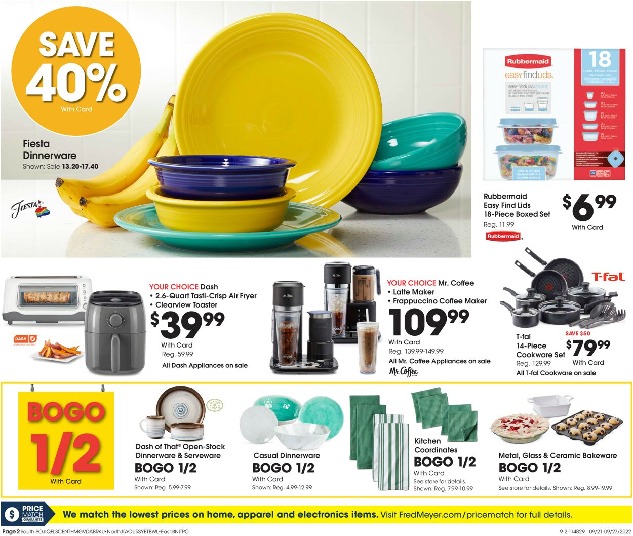 Catalogue Fred Meyer from 09/21/2022