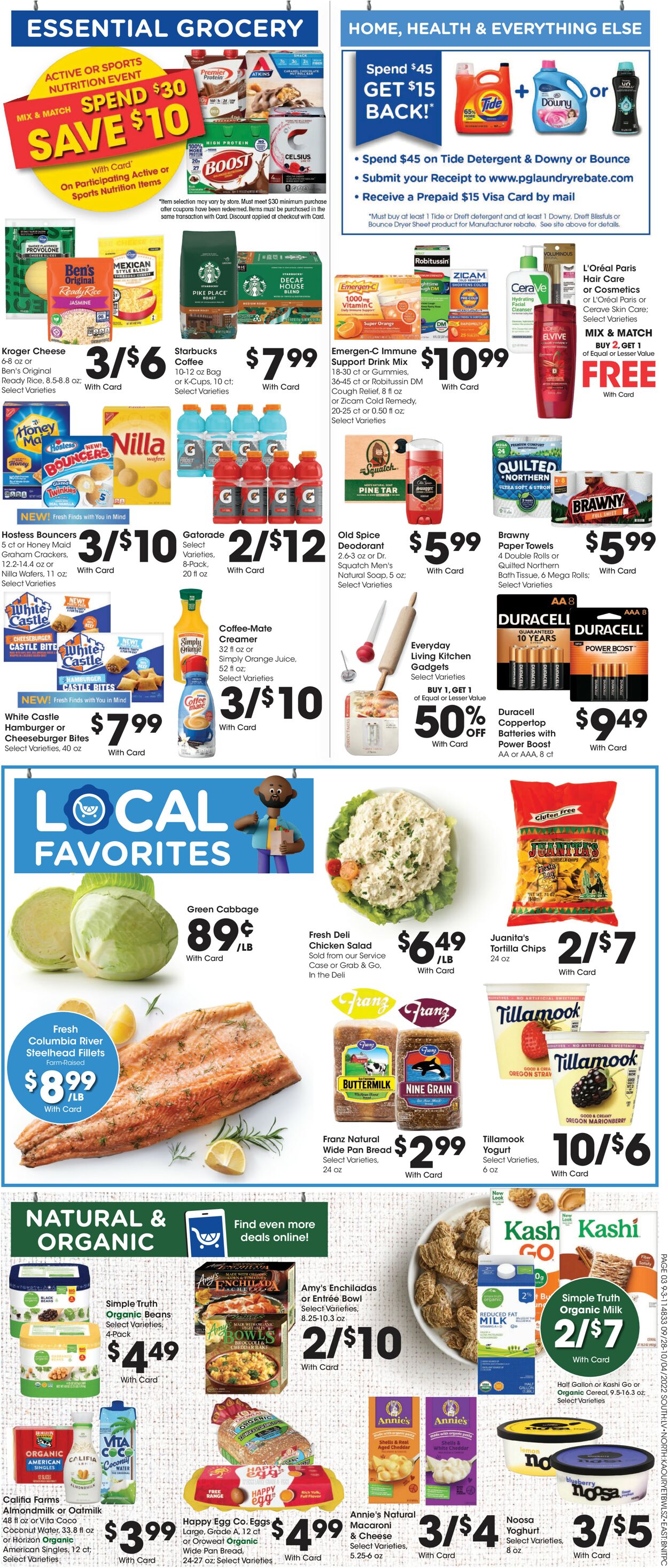 Catalogue Fred Meyer from 09/28/2022