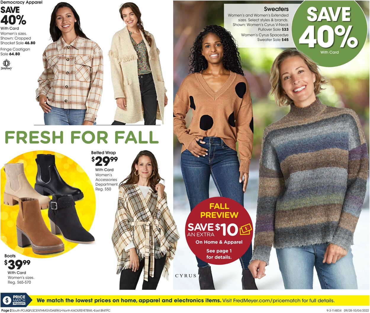 Catalogue Fred Meyer from 09/28/2022