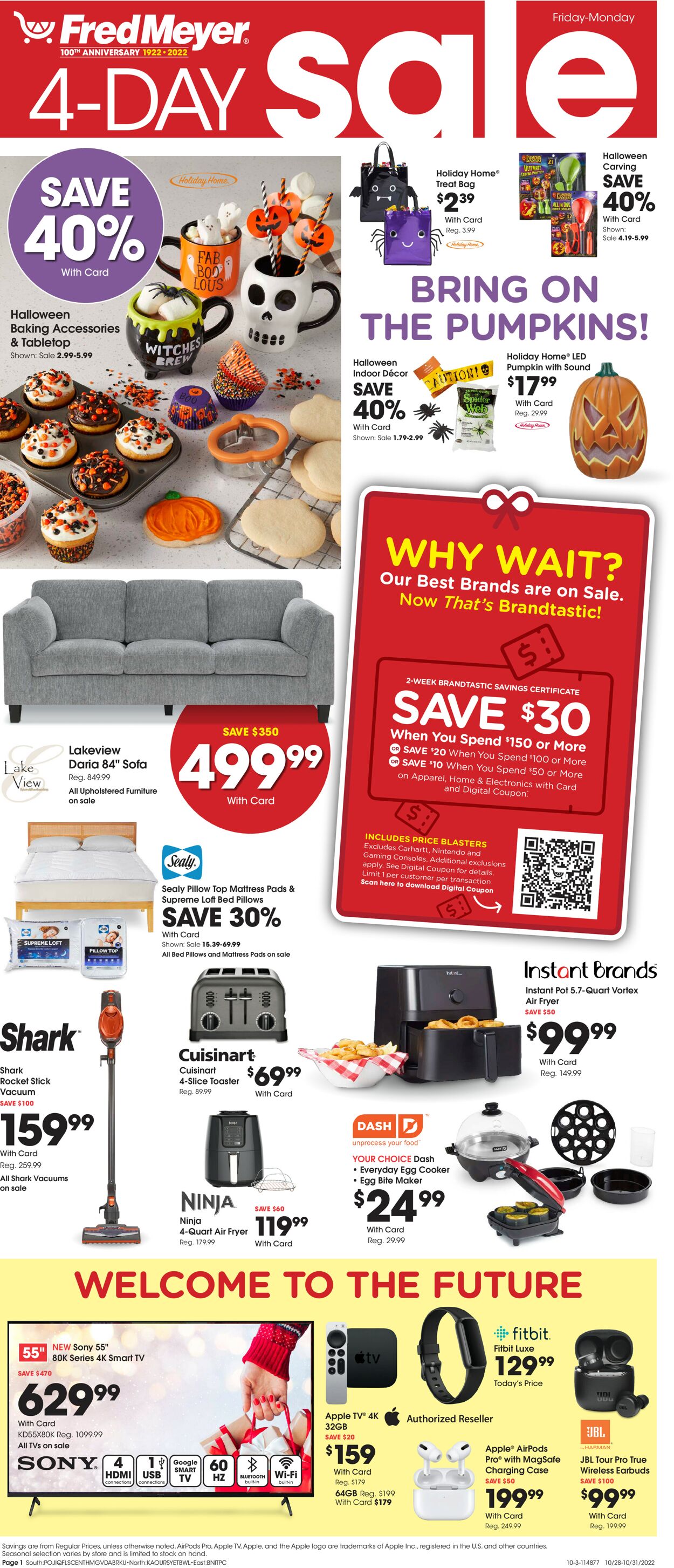 Catalogue Fred Meyer from 10/28/2022