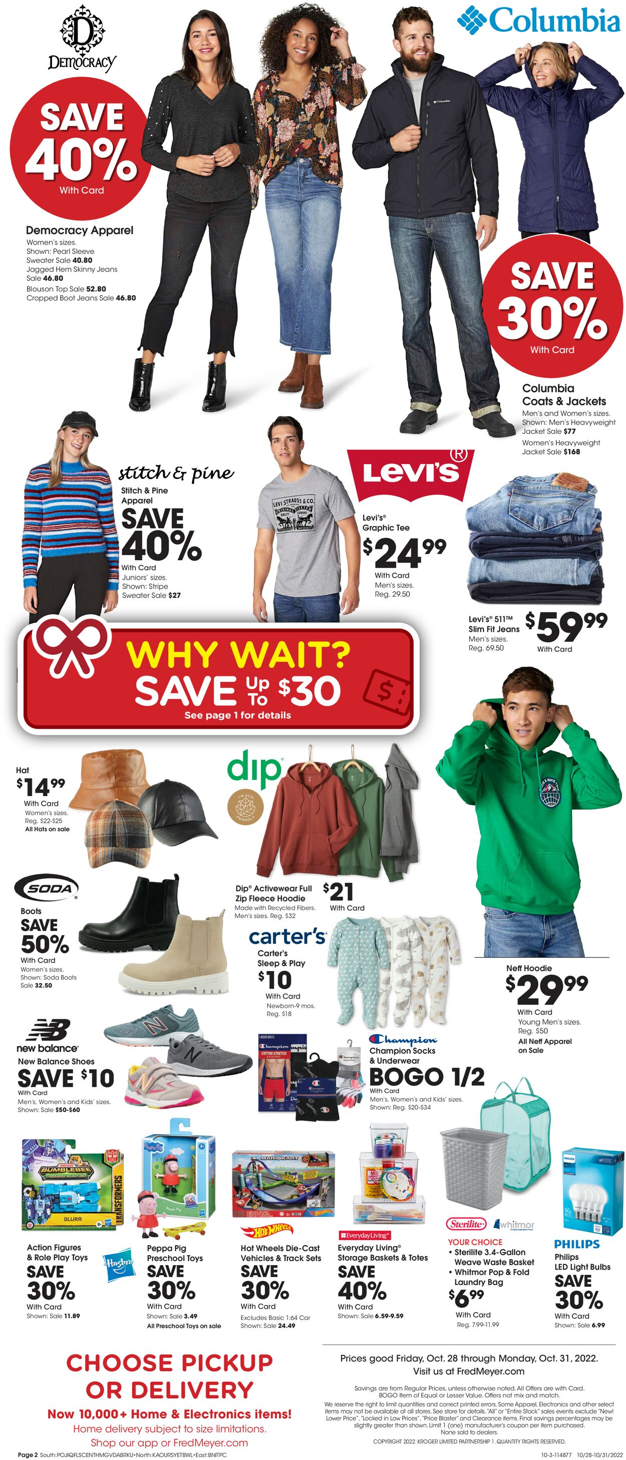 Catalogue Fred Meyer from 10/28/2022