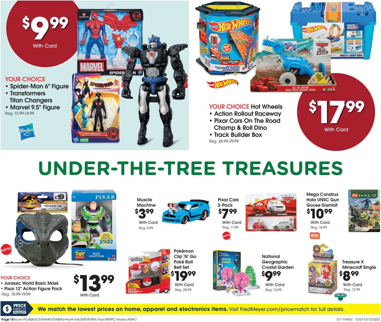 Catalogue Fred Meyer from 12/07/2022