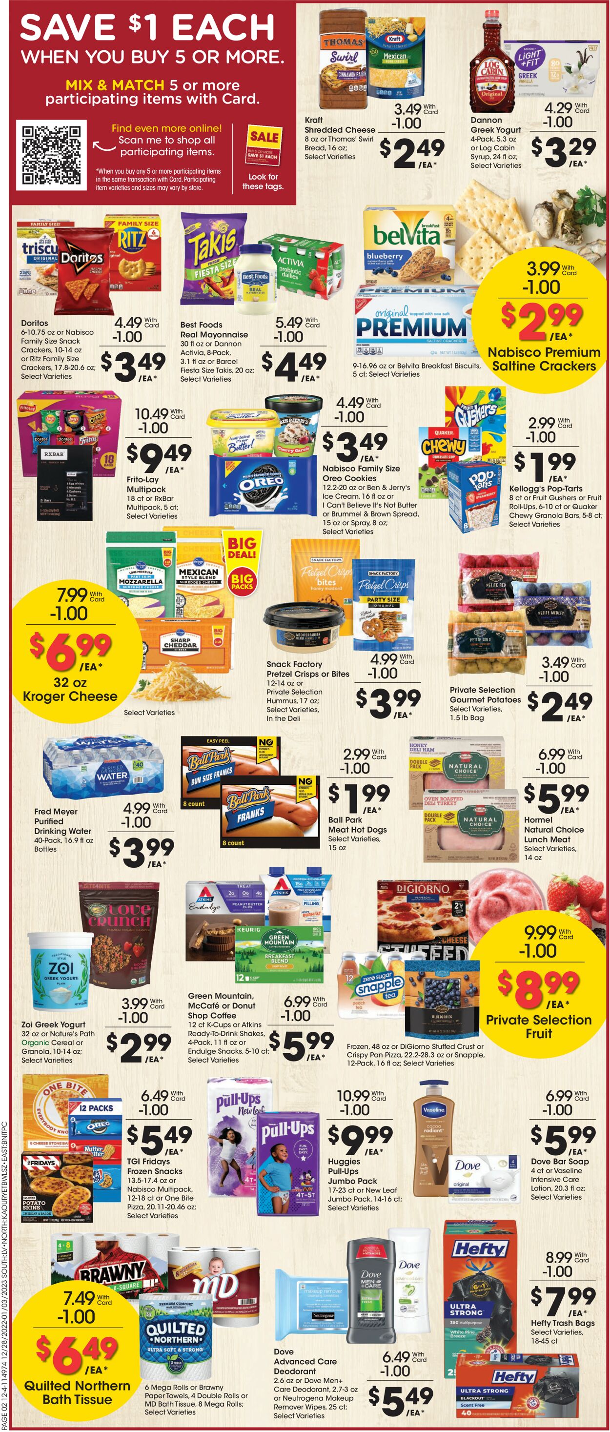 Catalogue Fred Meyer from 12/28/2022
