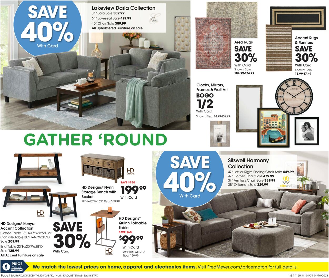 Catalogue Fred Meyer from 01/04/2023