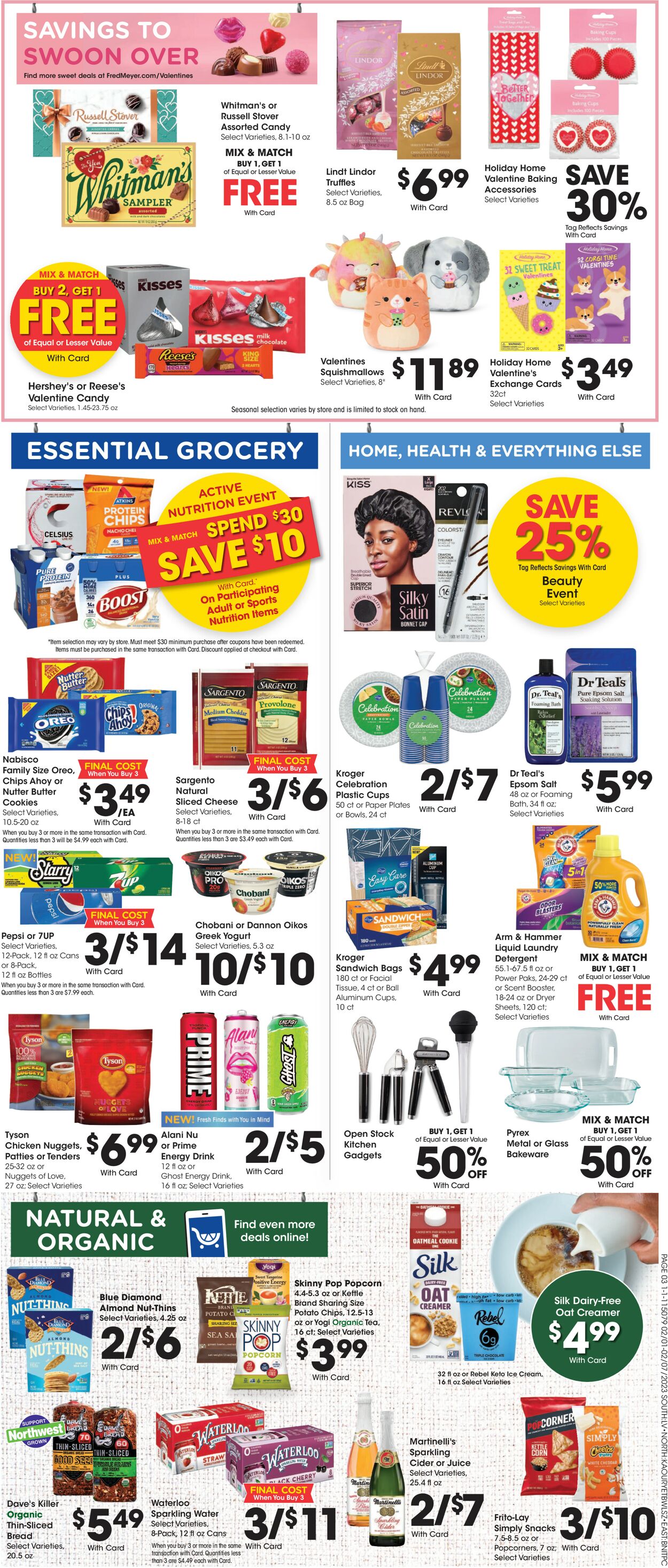 Catalogue Fred Meyer from 02/01/2023