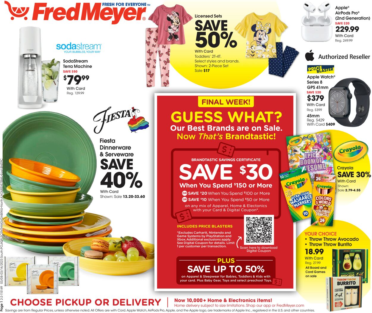 Catalogue Fred Meyer from 03/08/2023