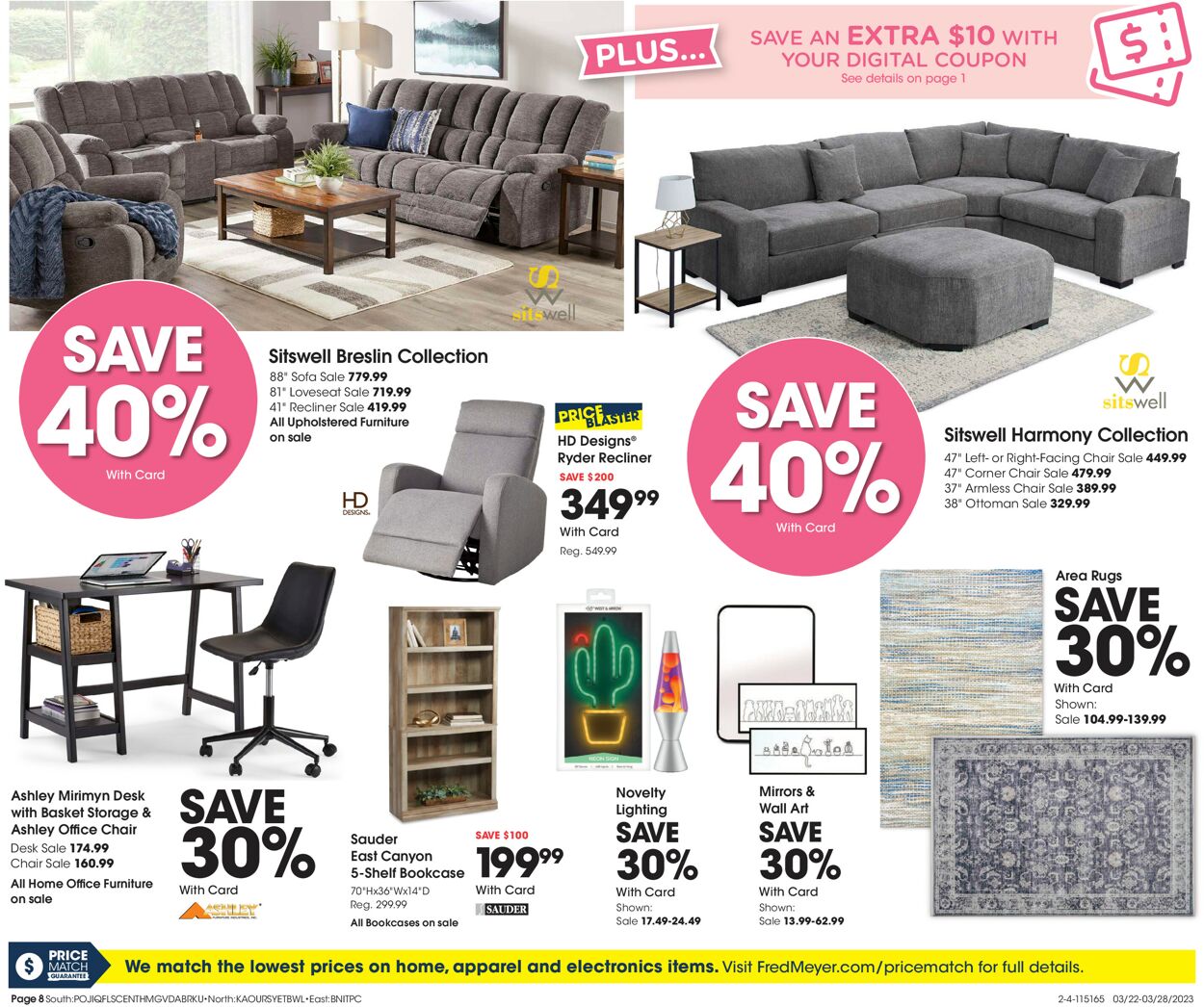 Catalogue Fred Meyer from 03/22/2023