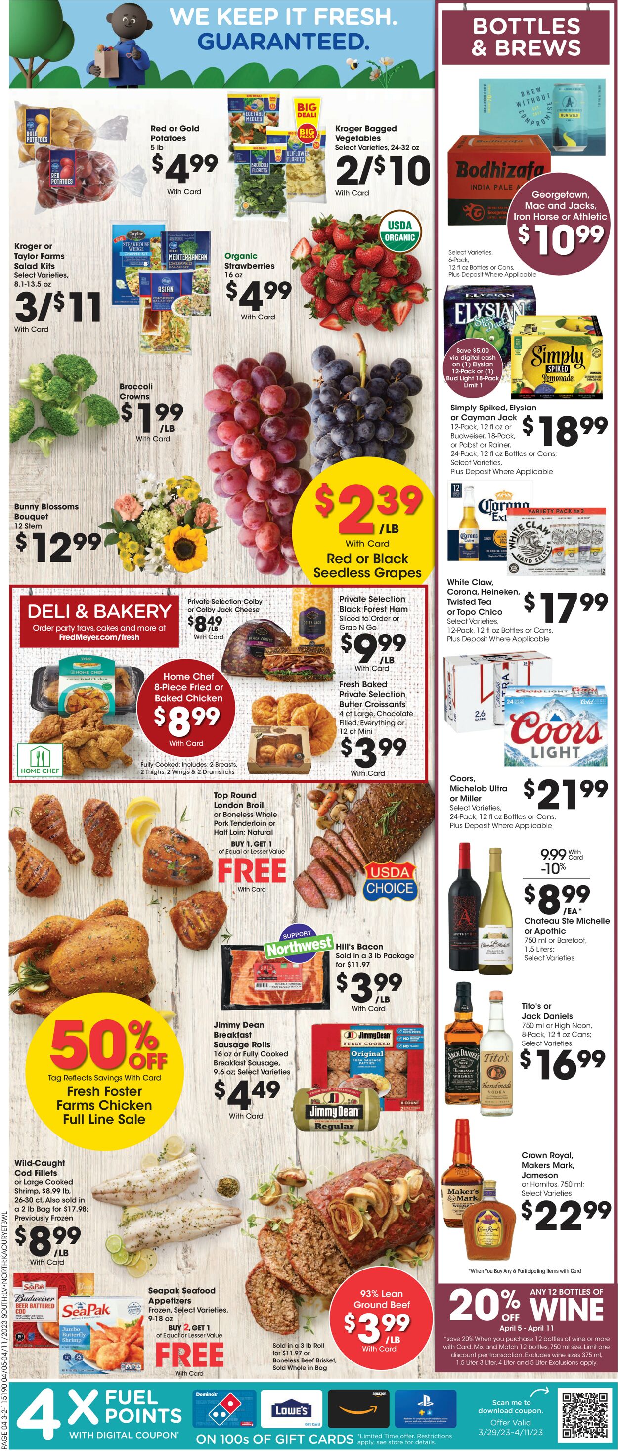 Catalogue Fred Meyer from 04/05/2023