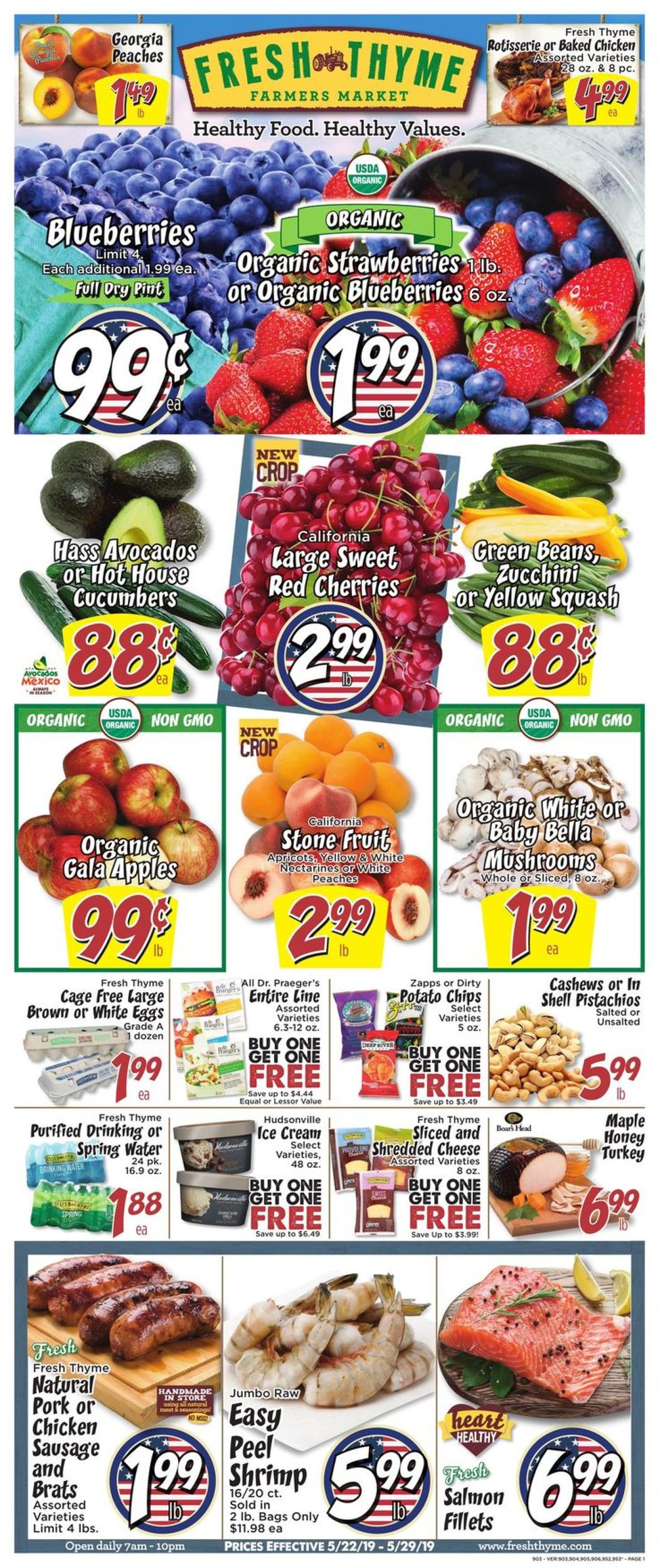 Catalogue Fresh Thyme from 05/22/2019