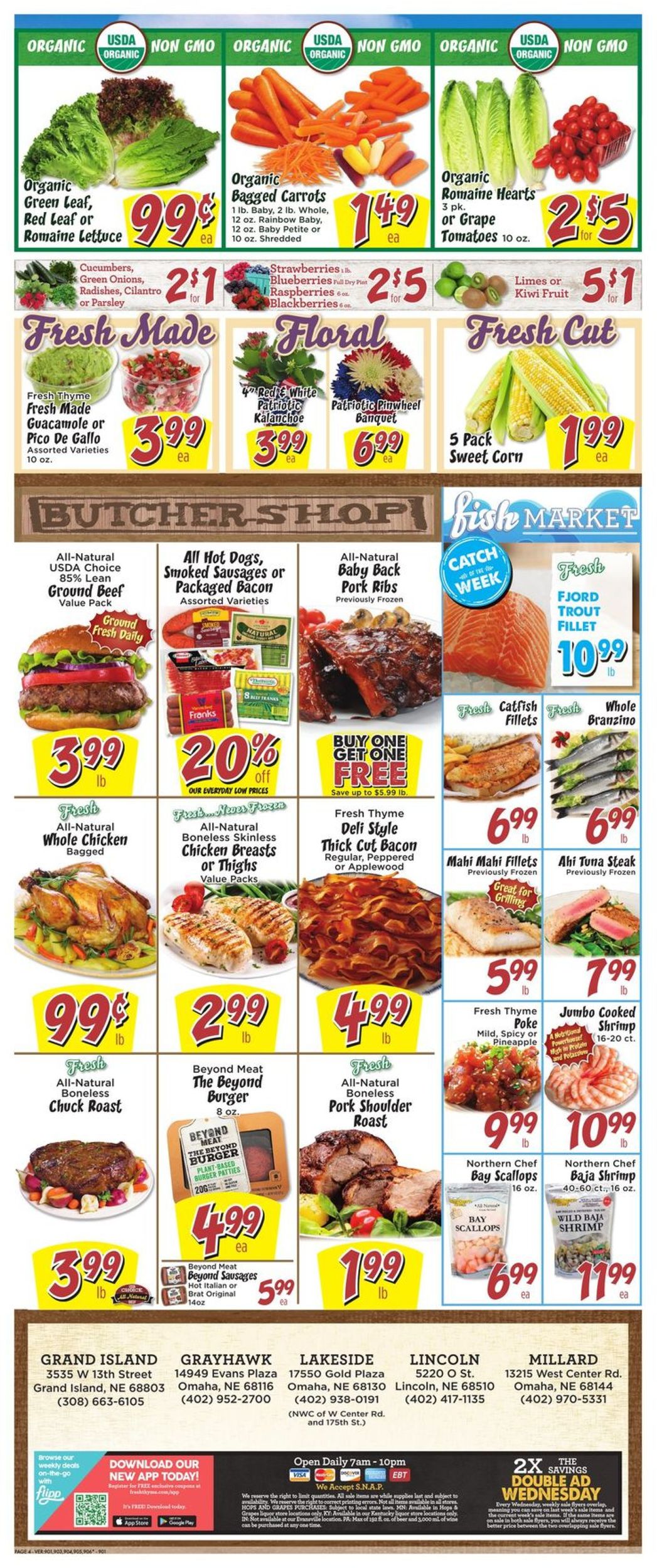 Catalogue Fresh Thyme from 06/26/2019