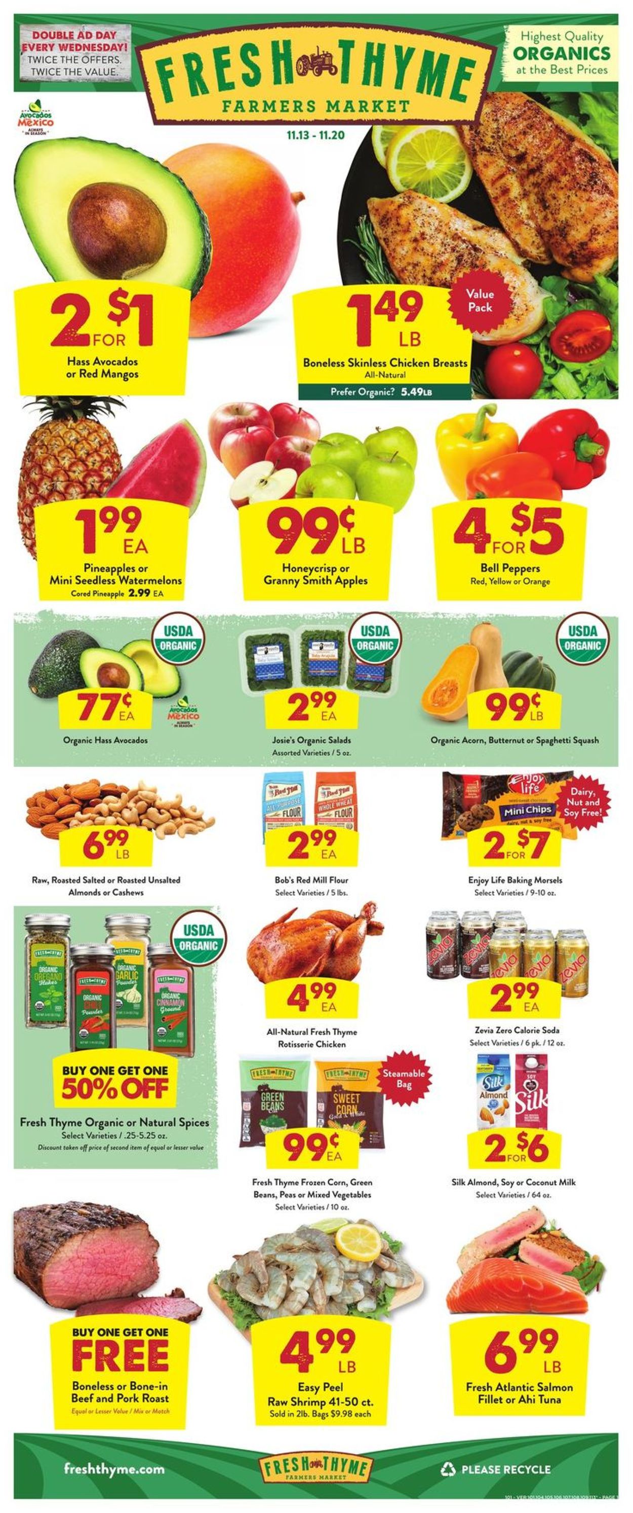 Catalogue Fresh Thyme from 11/13/2019