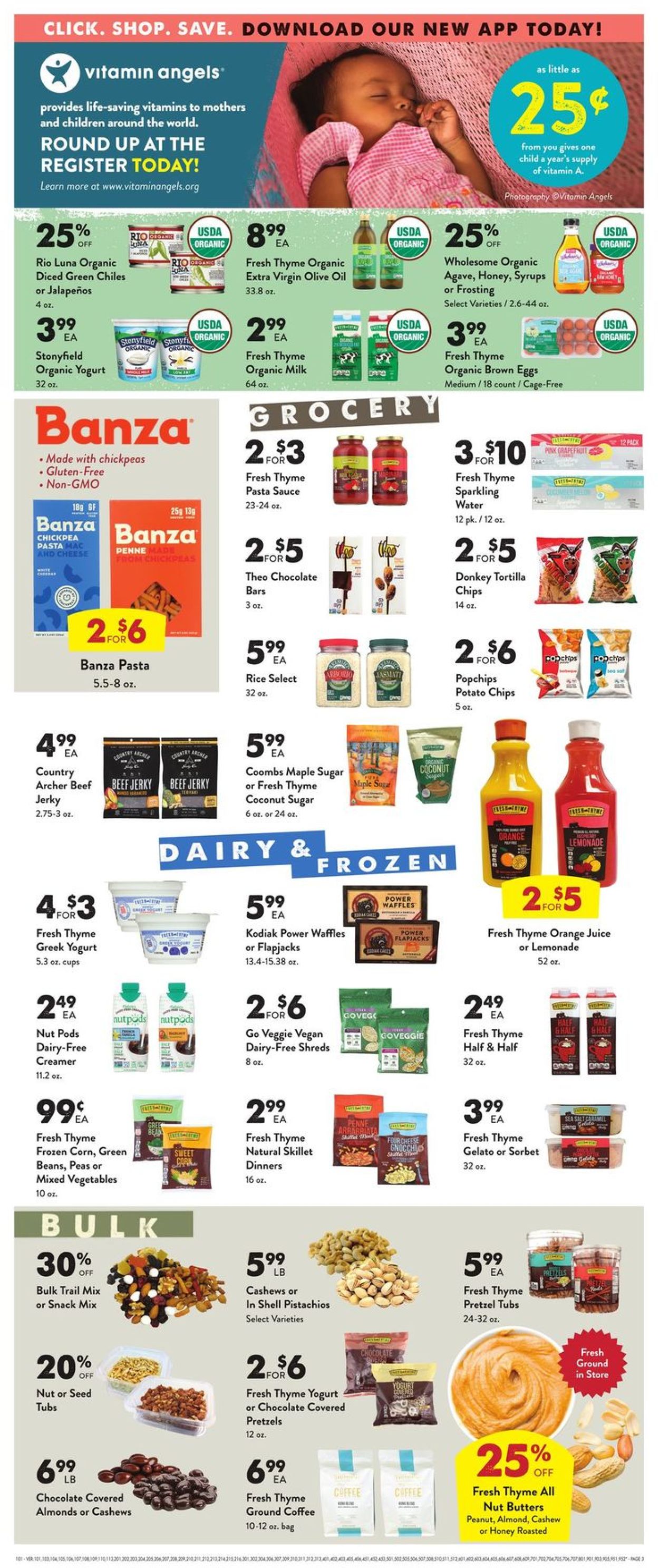 Catalogue Fresh Thyme from 11/27/2019