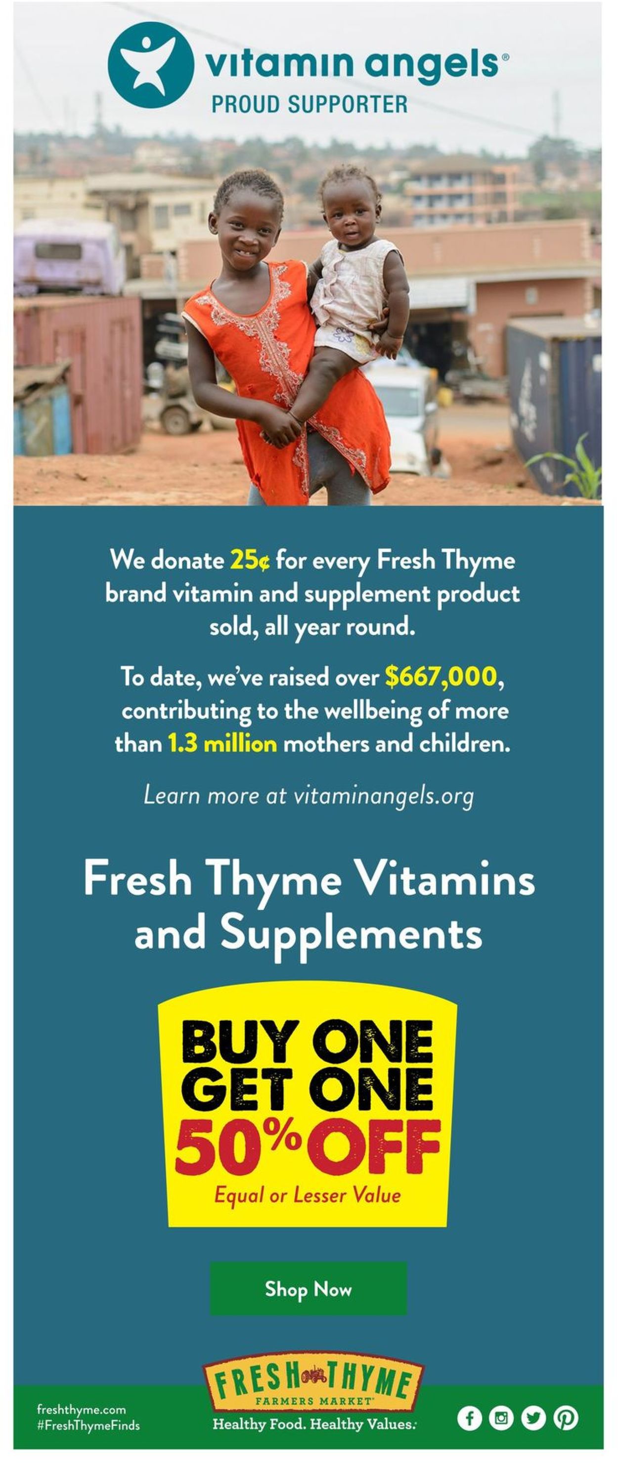 fresh thyme ad