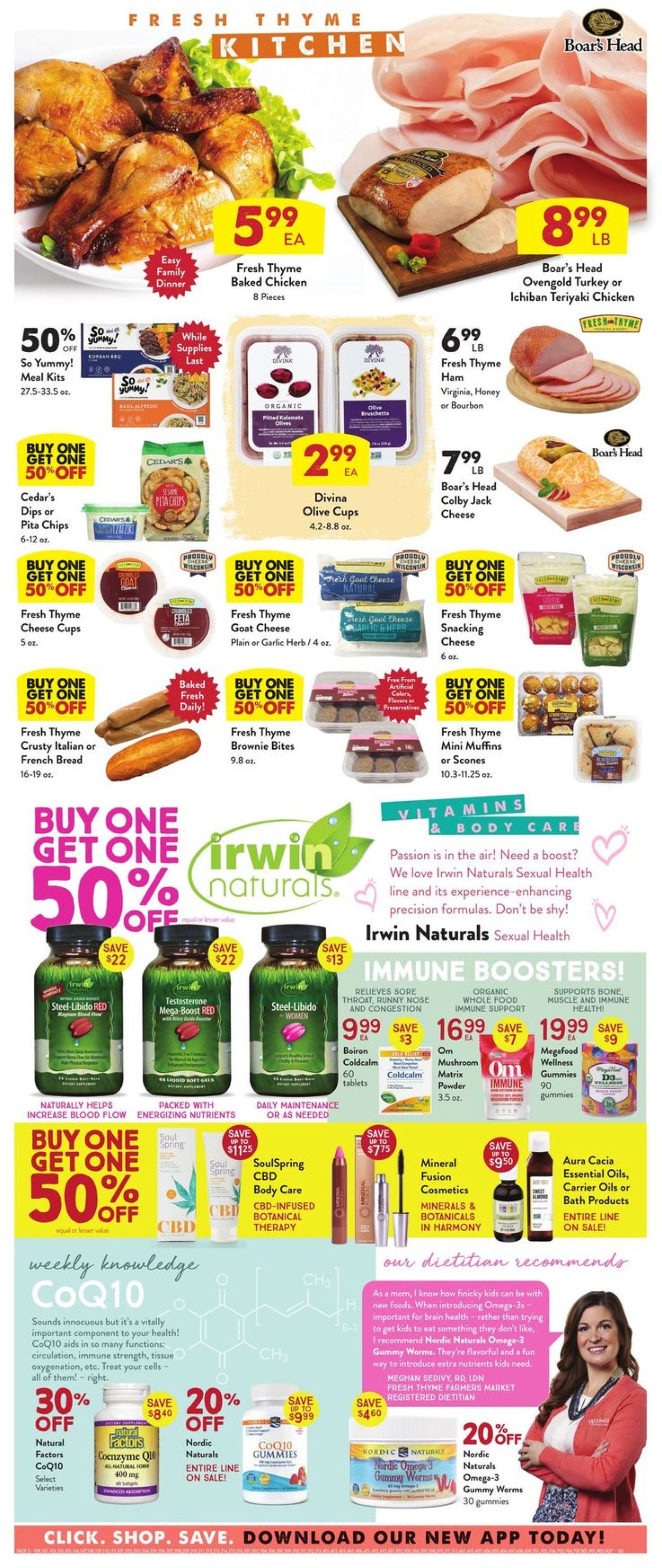 Catalogue Fresh Thyme from 02/05/2020