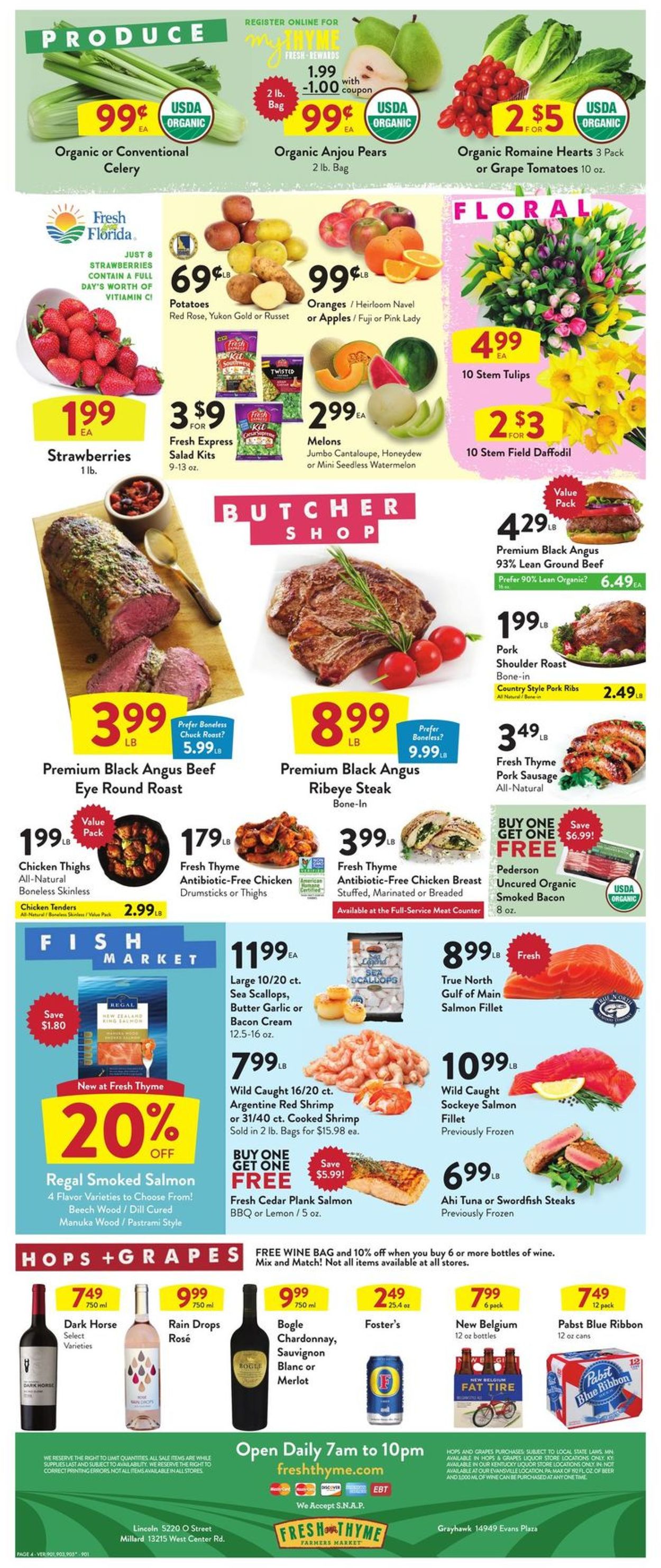 Catalogue Fresh Thyme from 03/11/2020