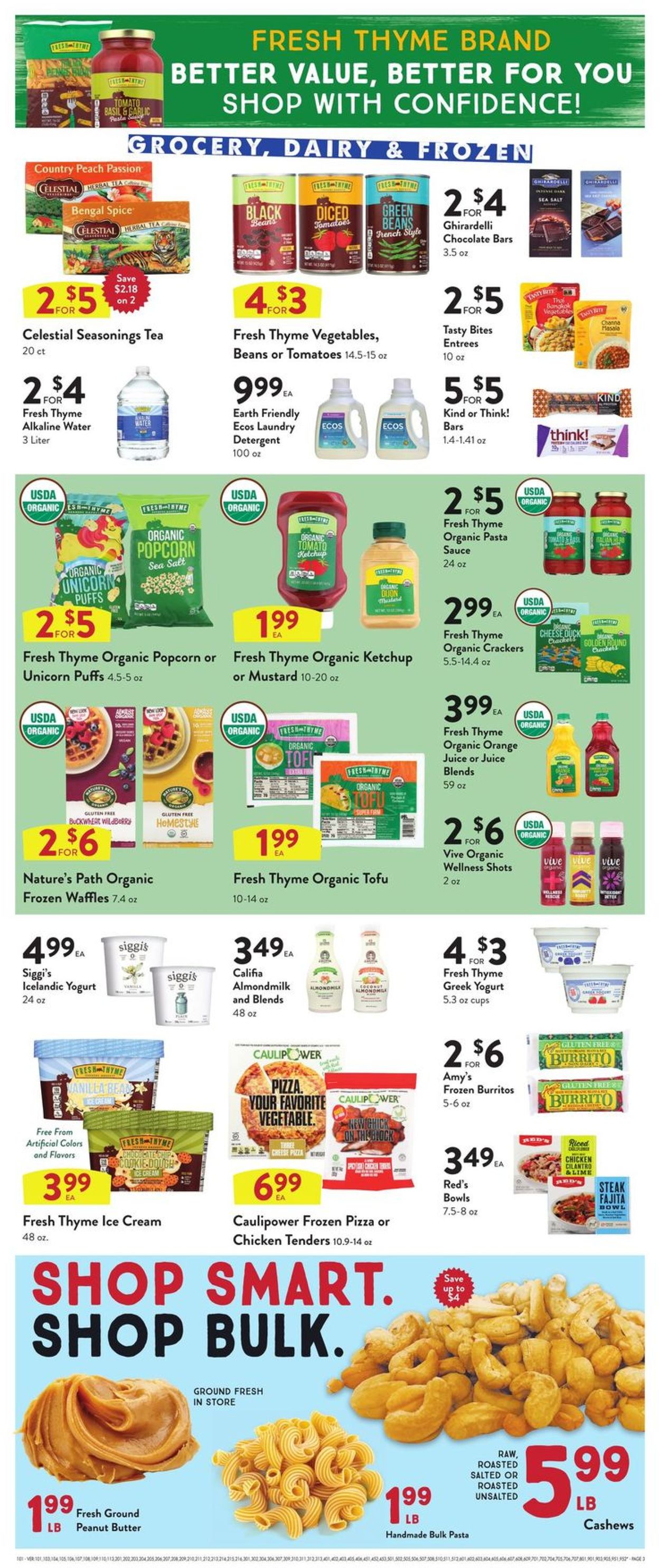 Catalogue Fresh Thyme from 03/25/2020