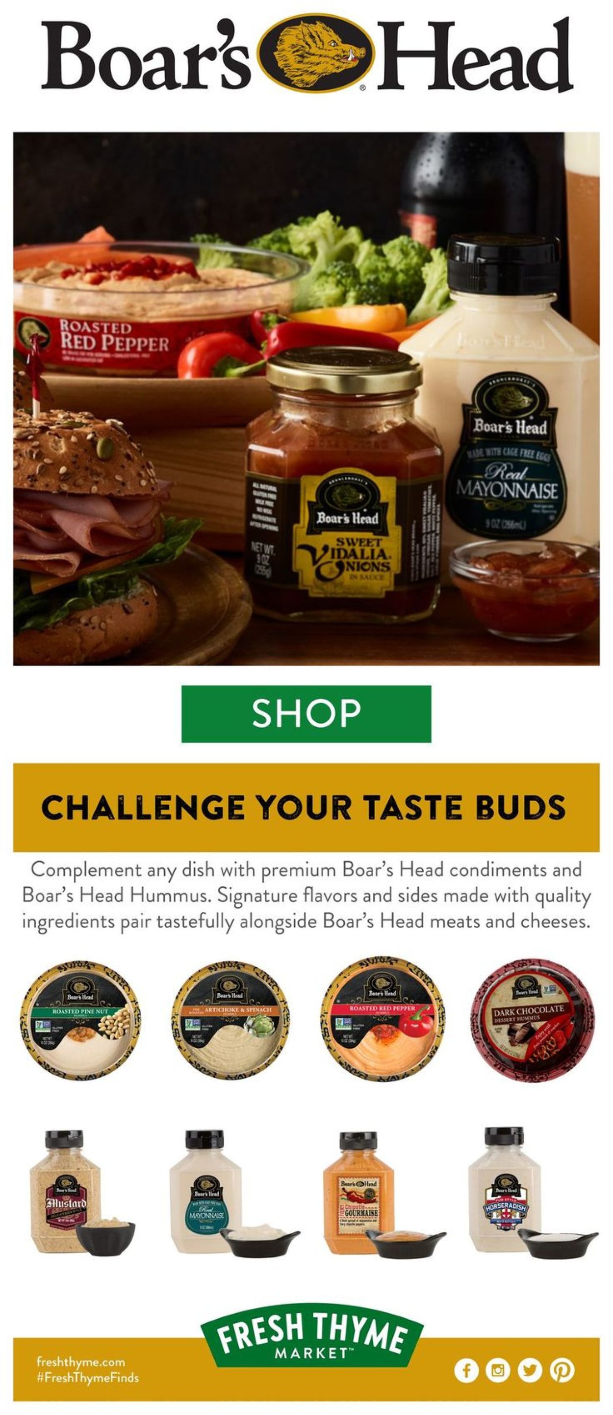 Catalogue Fresh Thyme from 09/23/2020
