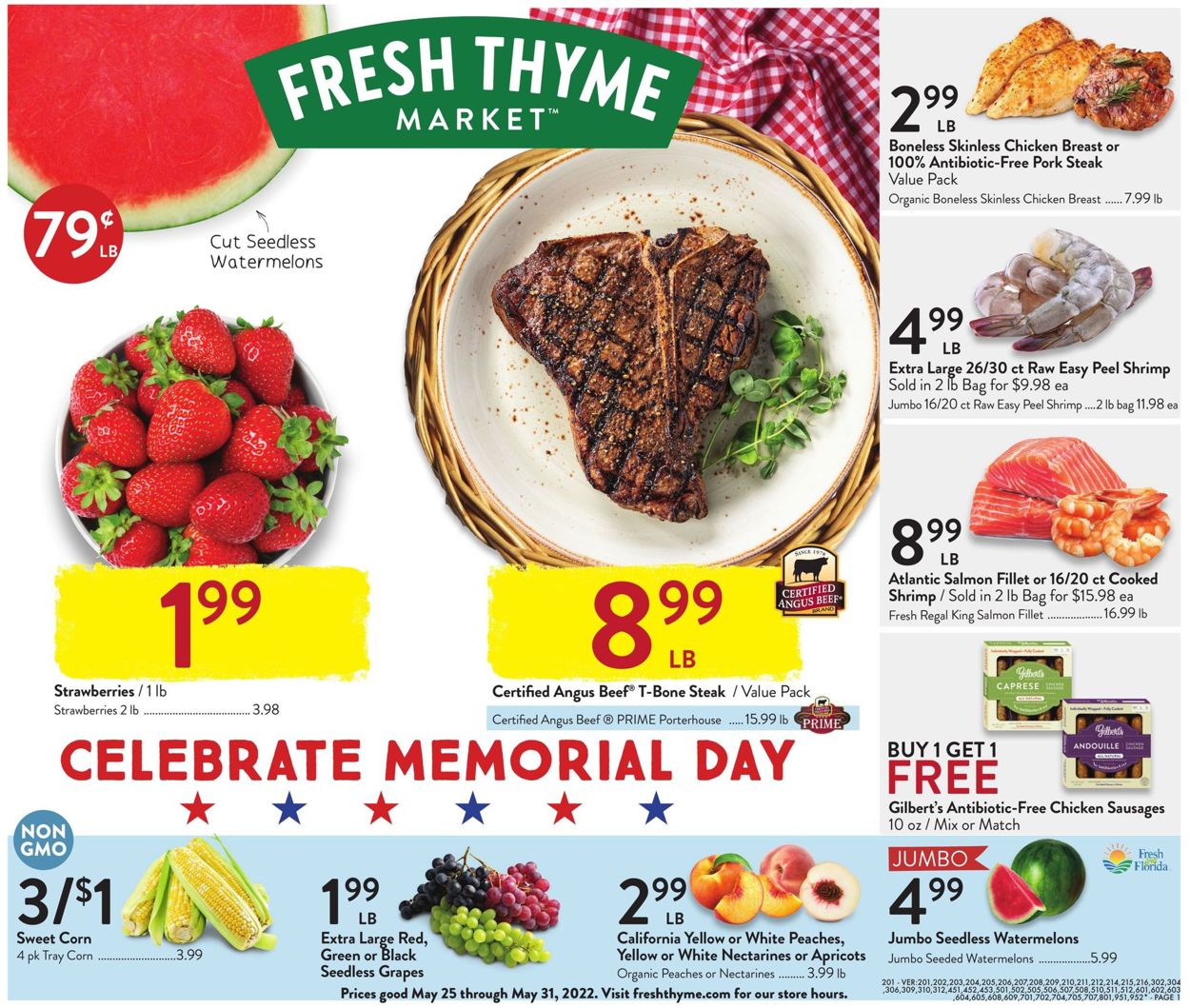 Catalogue Fresh Thyme from 05/25/2022