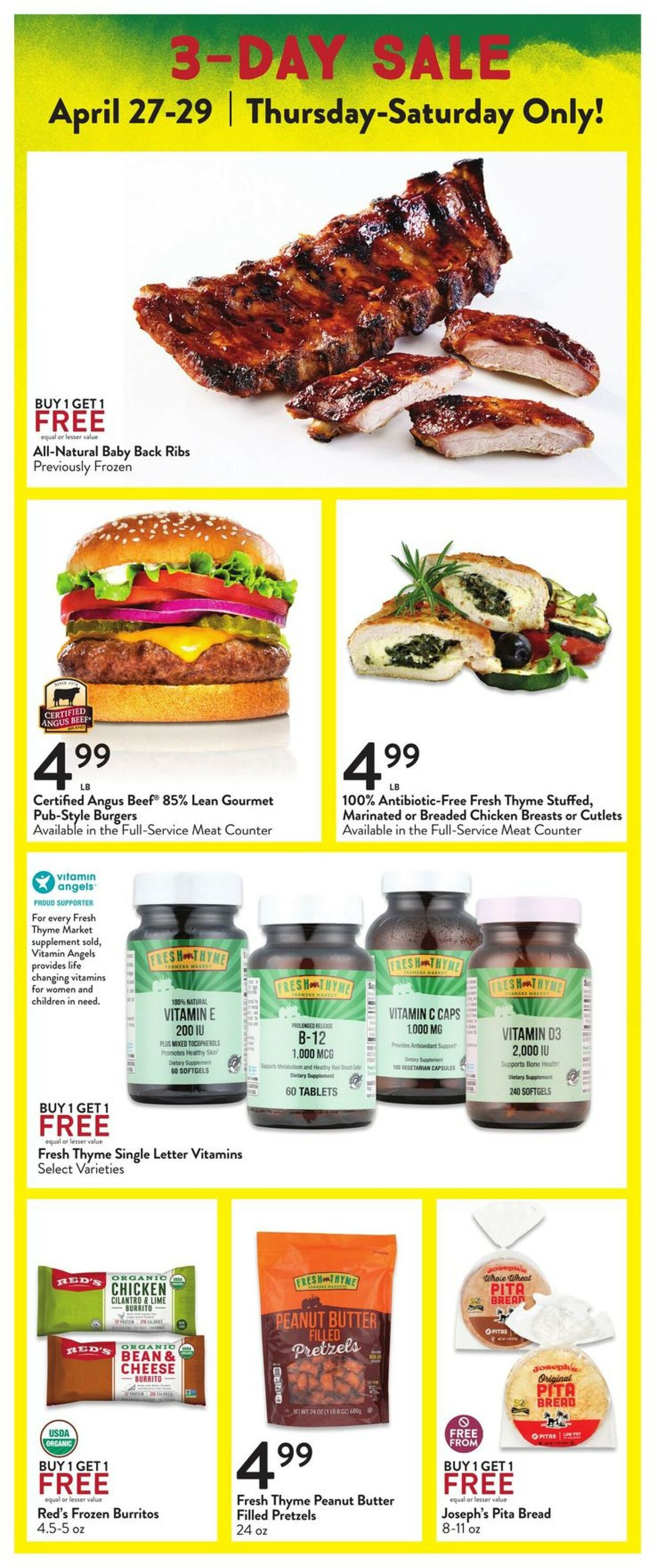 Catalogue Fresh Thyme from 04/26/2023