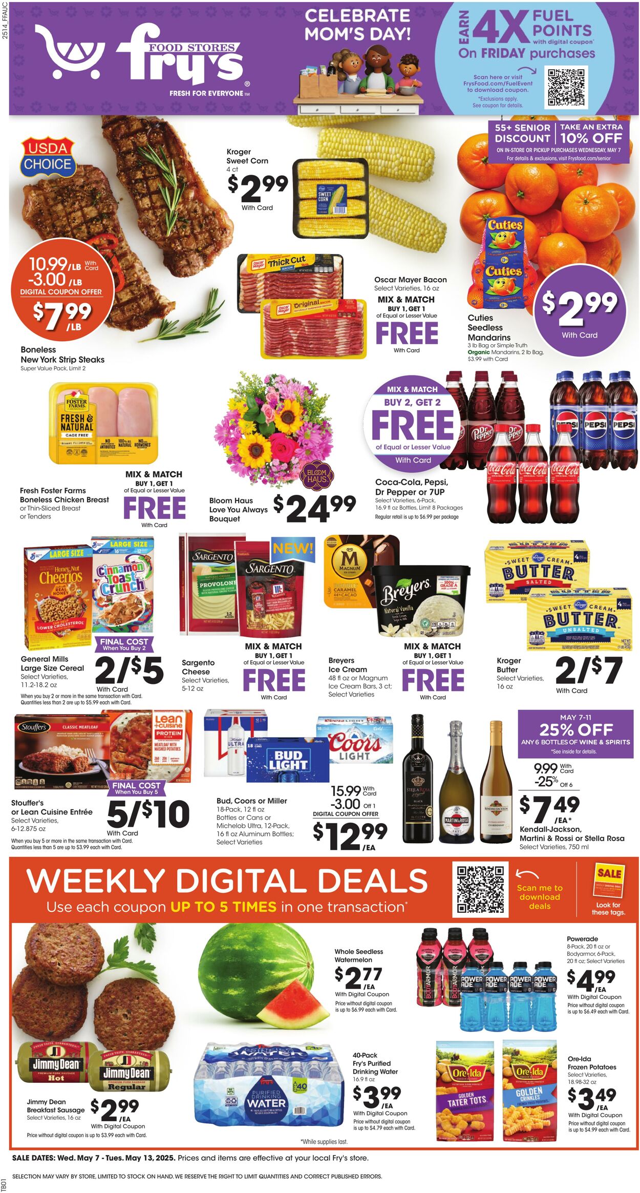 Catalogue Fry’s from 05/07/2025