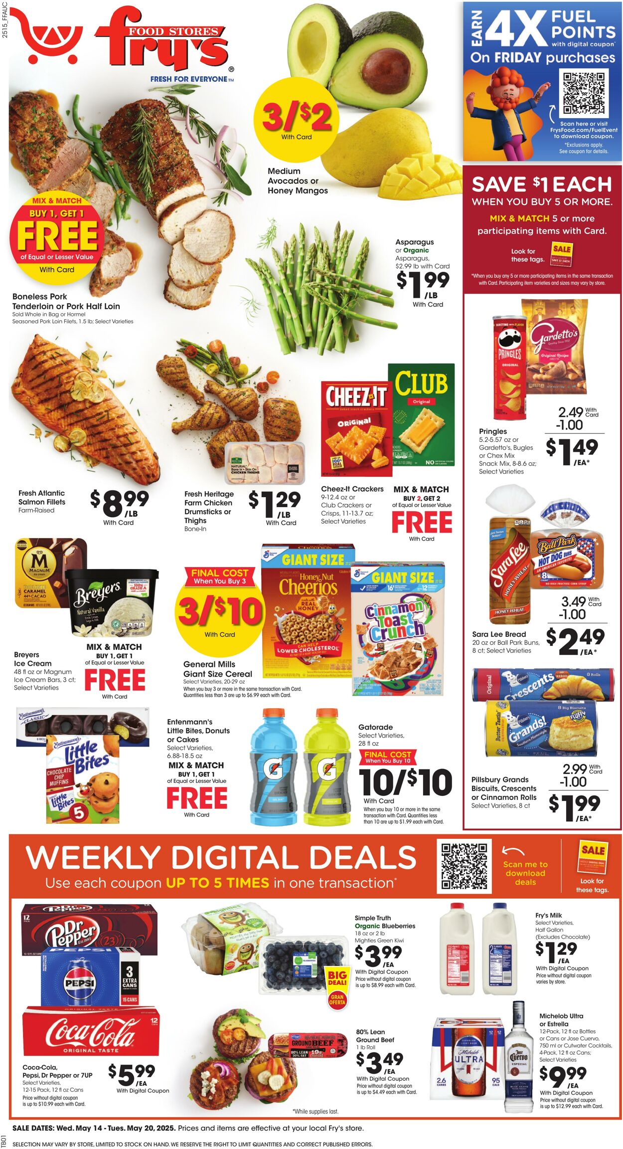 Catalogue Fry’s from 05/14/2025