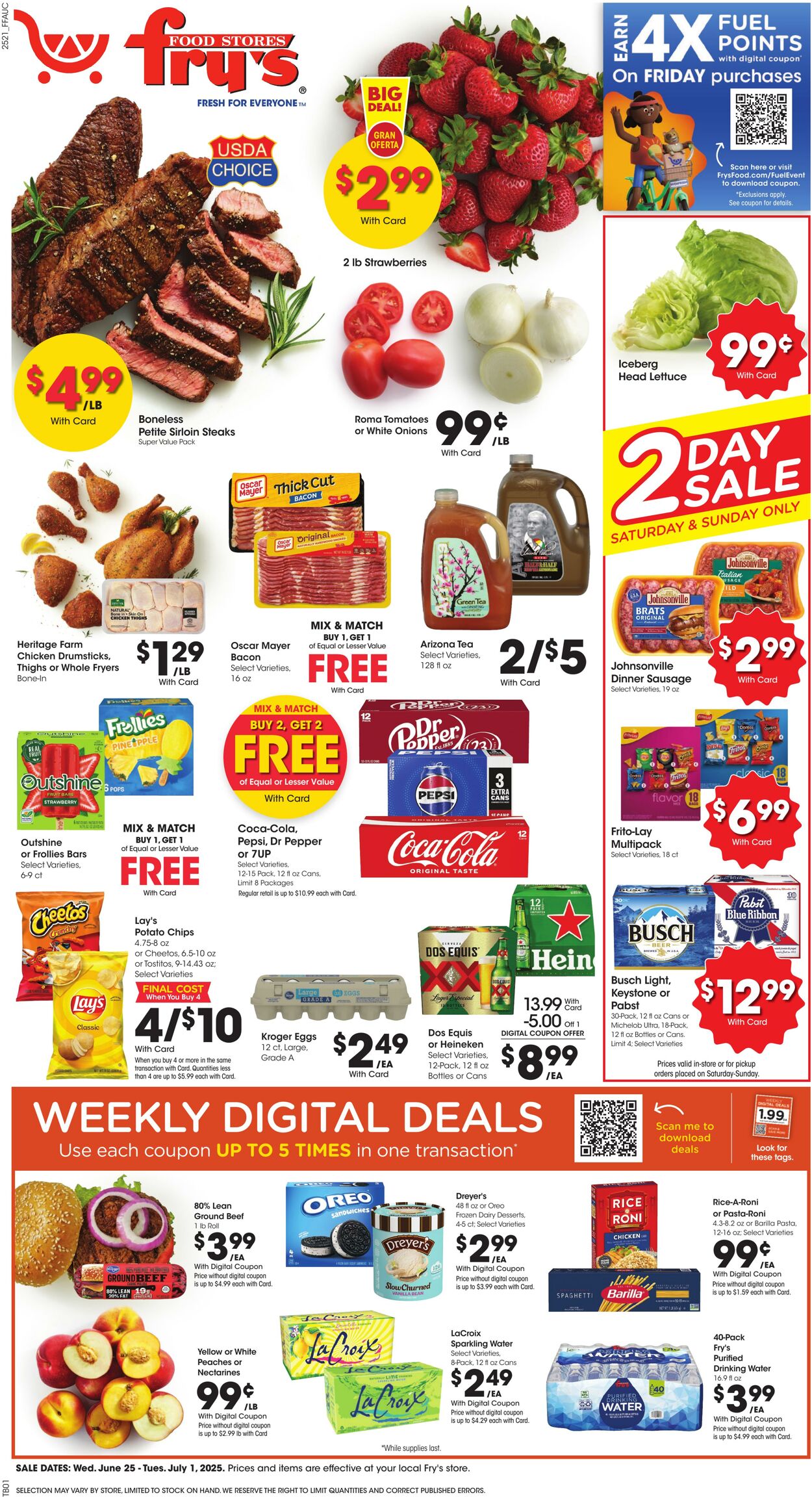 Catalogue Fry’s from 06/25/2025