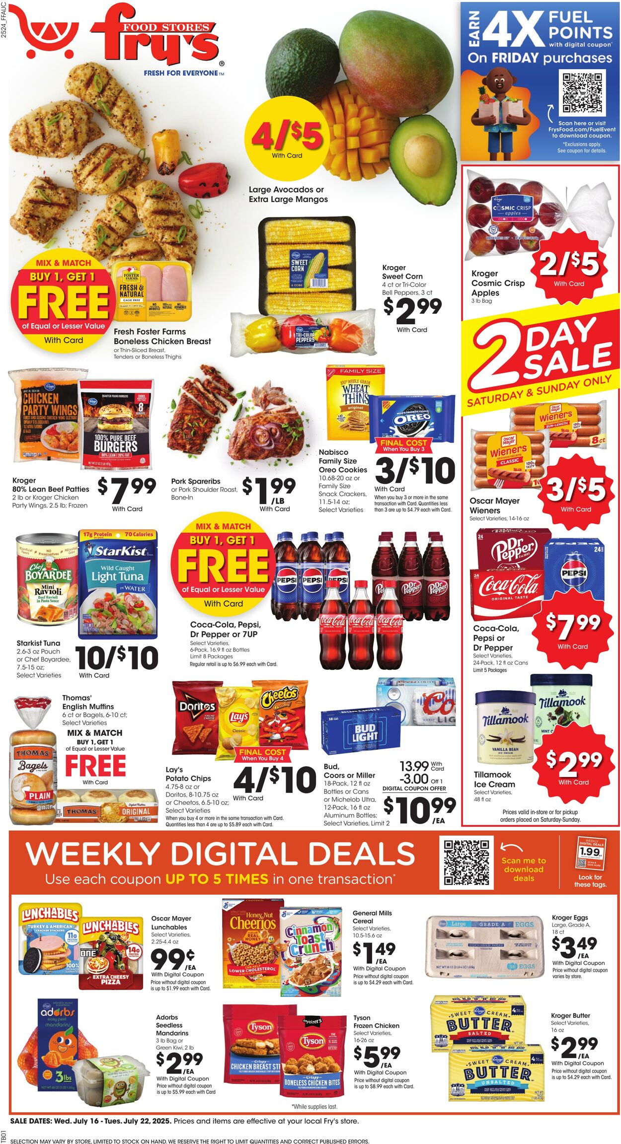 Catalogue Fry’s from 07/16/2025
