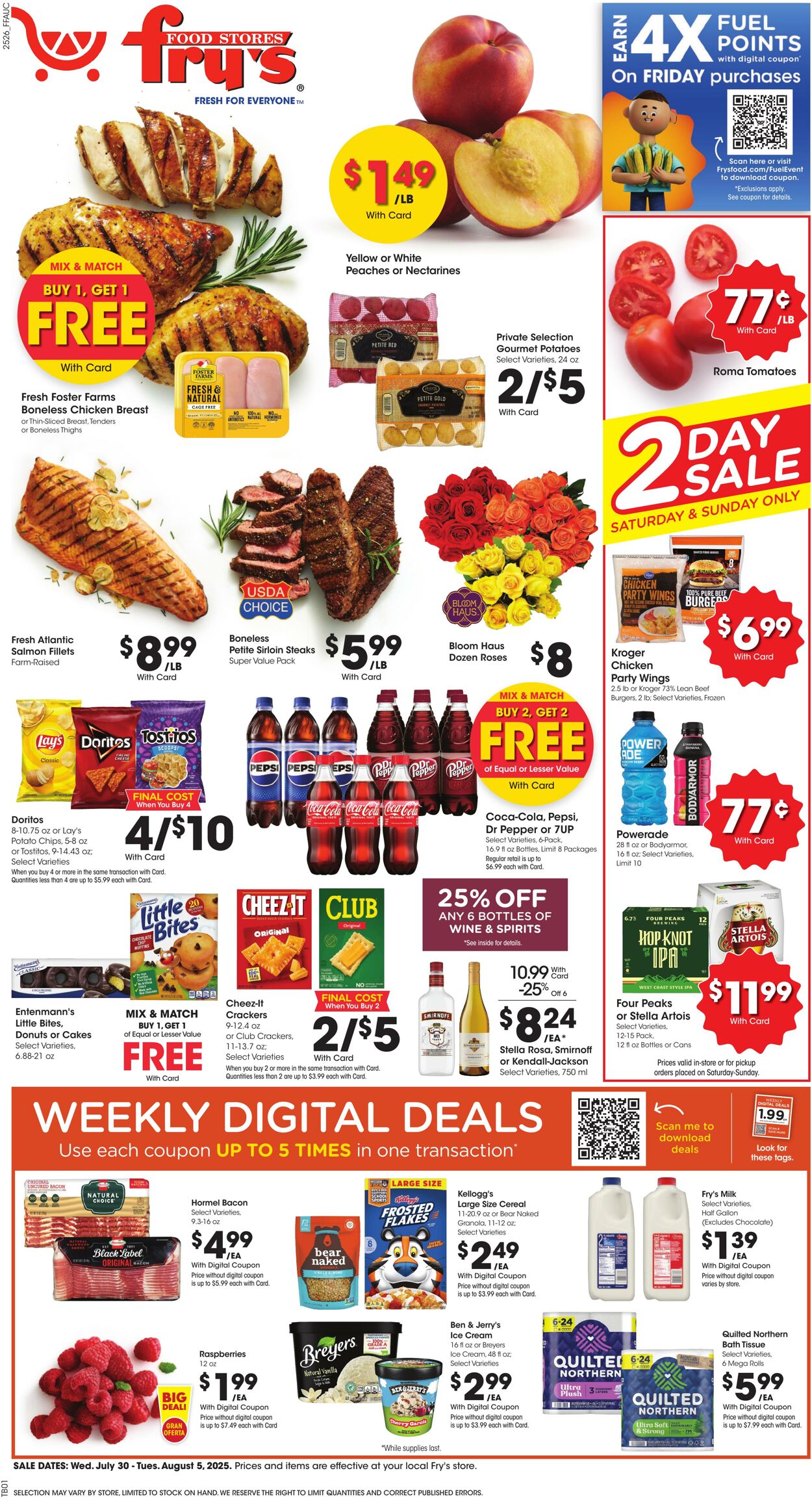Catalogue Fry’s from 07/30/2025