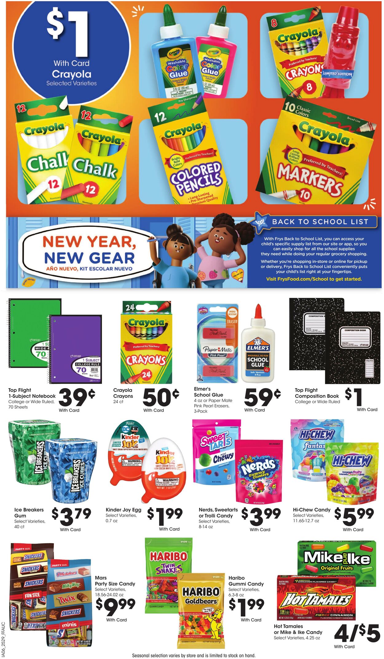 Catalogue Fry’s from 08/20/2025