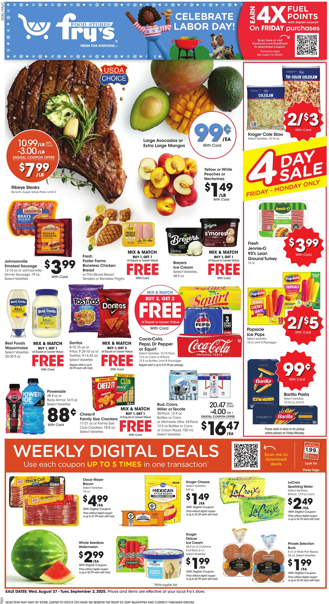 Catalogue Fry’s from 08/27/2025