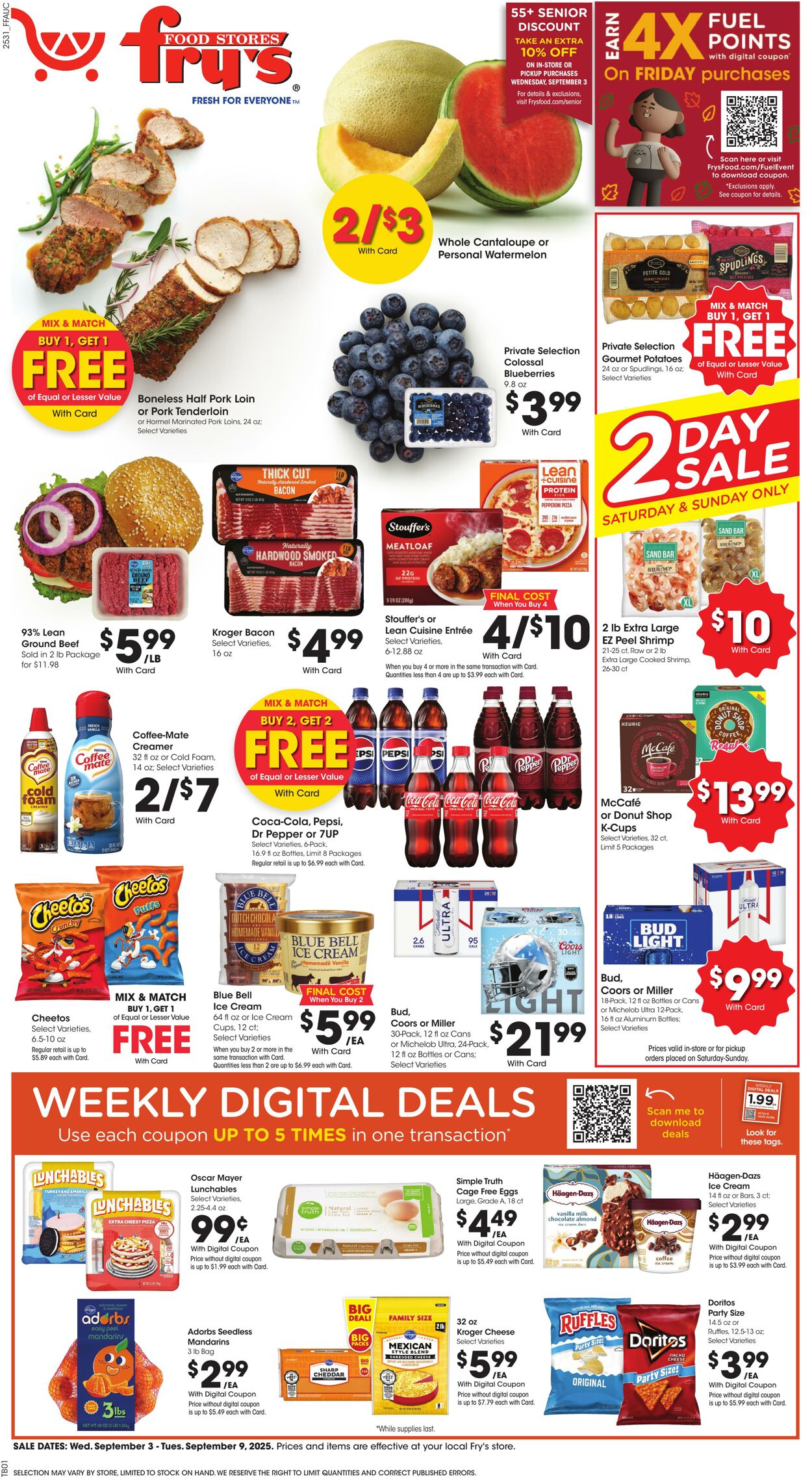 Catalogue Fry’s from 09/03/2025