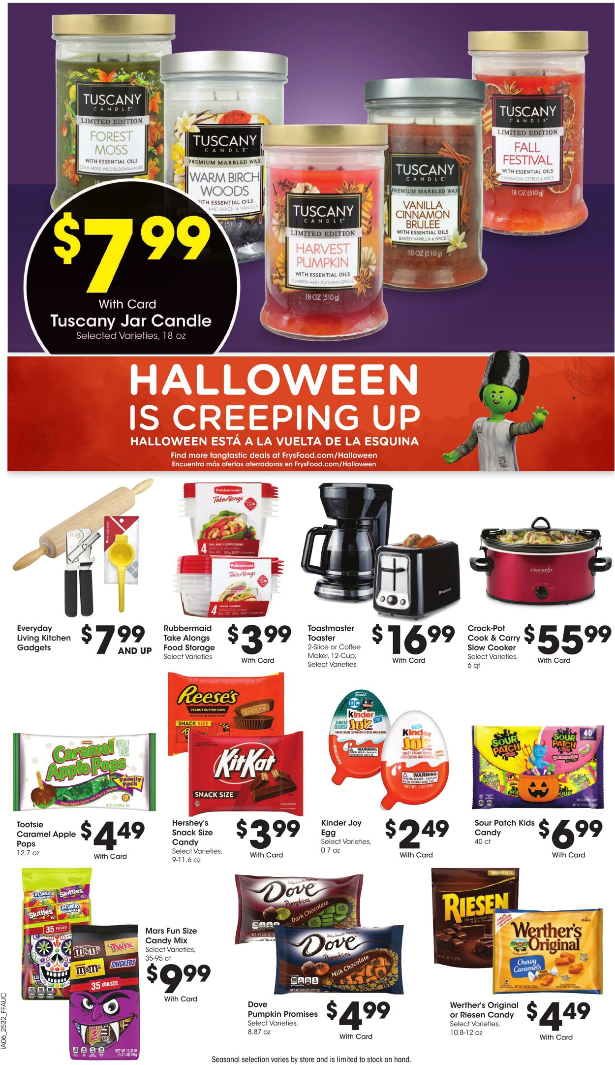 Catalogue Fry’s from 09/10/2025