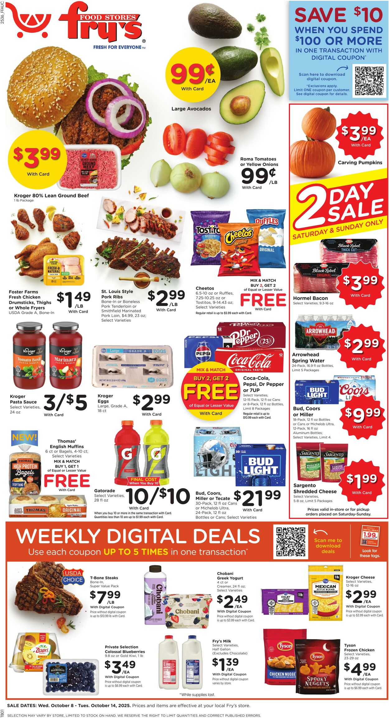 Catalogue Fry’s from 10/08/2025