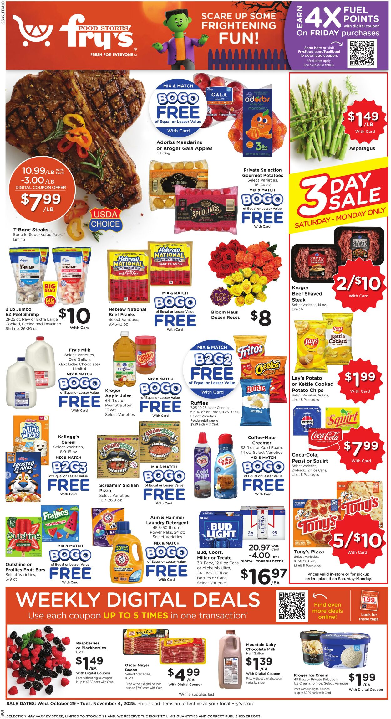 Catalogue Fry’s from 10/29/2025
