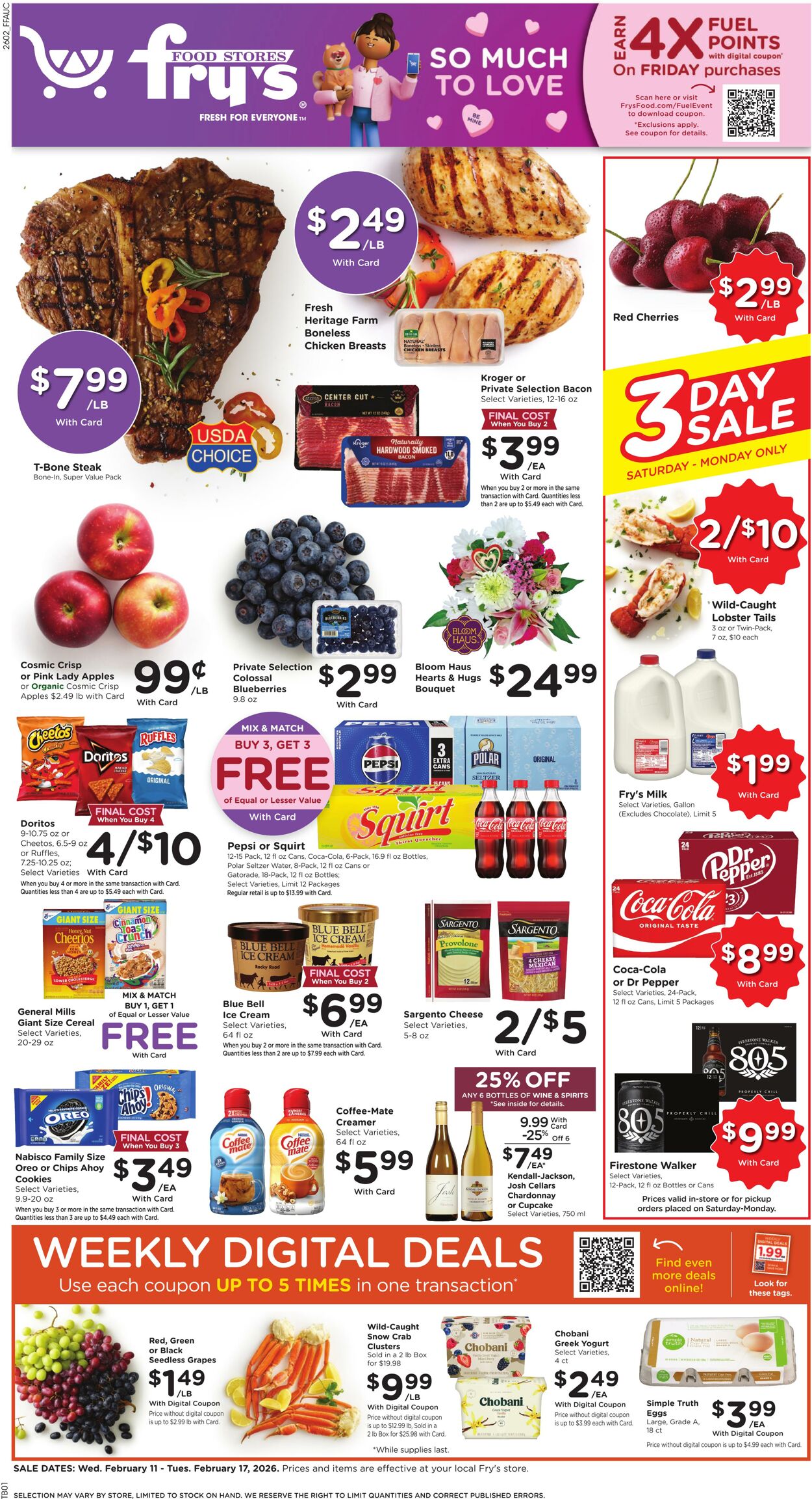 Catalogue Fry’s from 02/11/2026