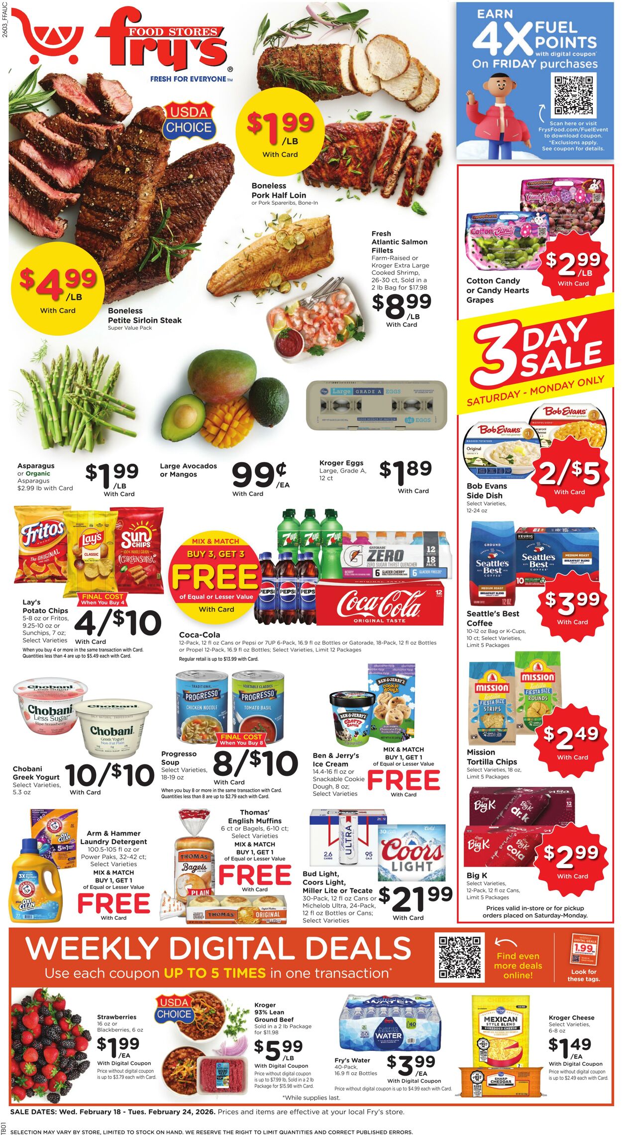 Catalogue Fry’s from 02/18/2026
