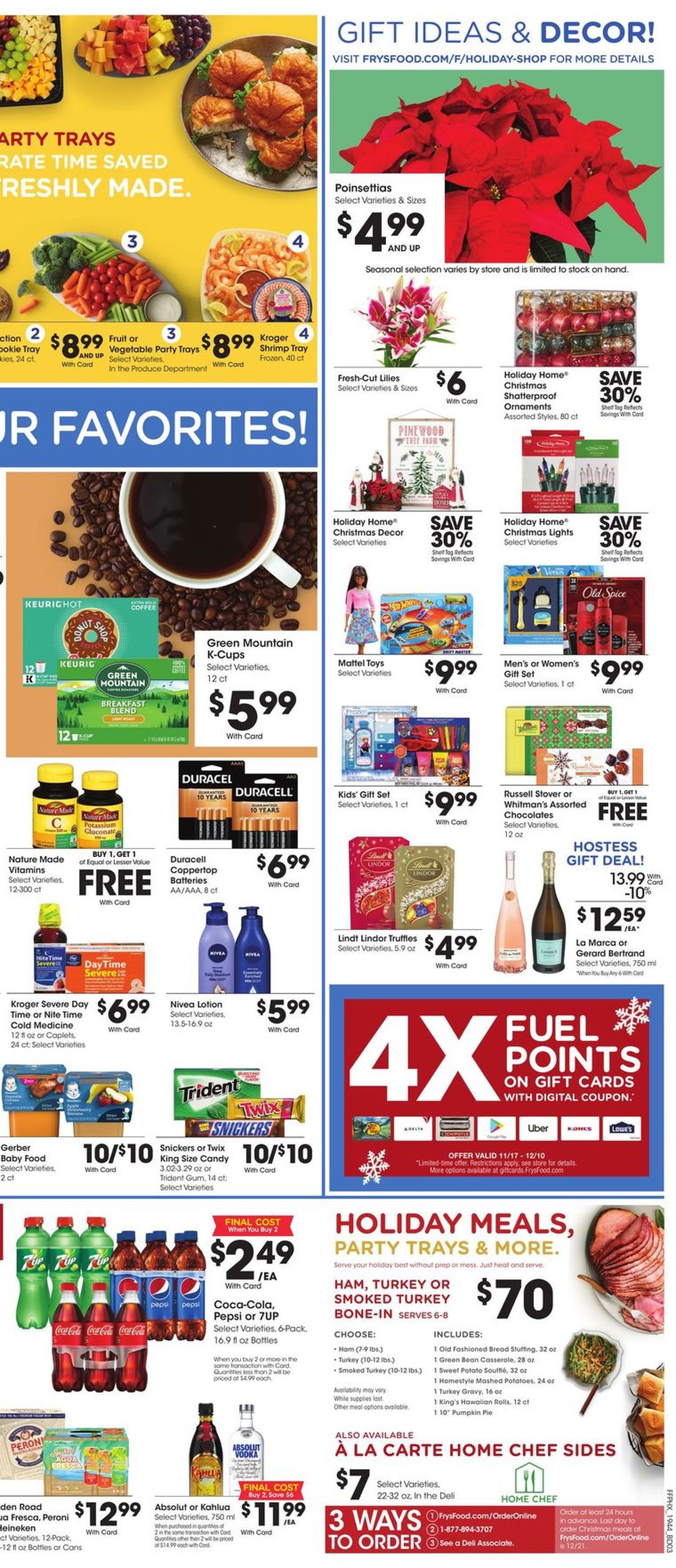 Catalogue Fry’s - Holiday Ad 2019 from 12/04/2019