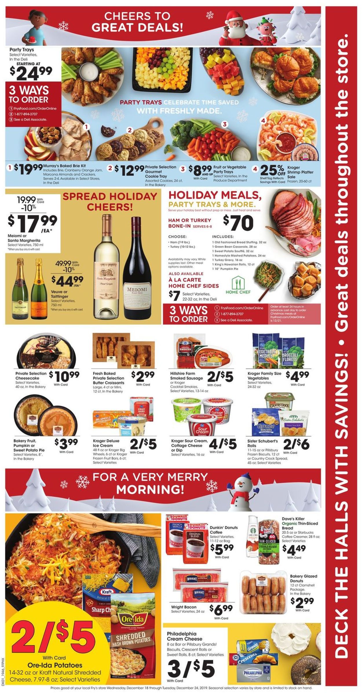 Catalogue Fry’s - Christmas Ad 2019 from 12/18/2019