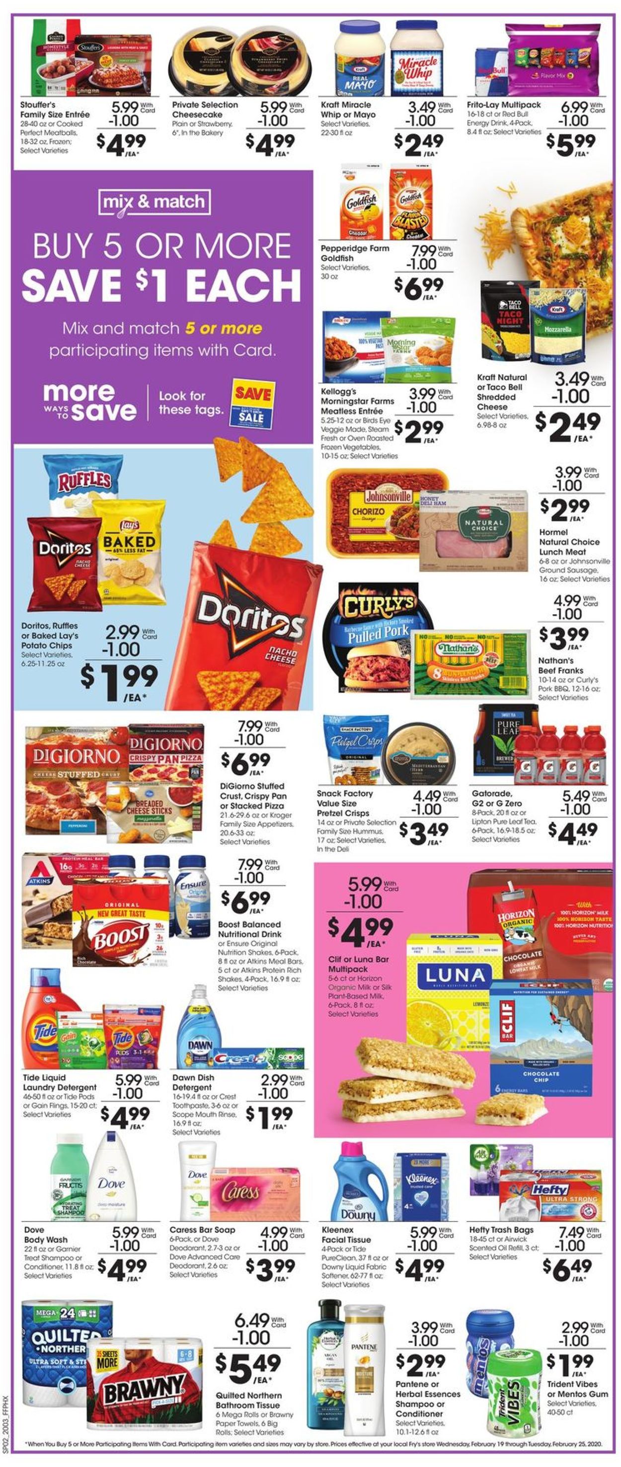 Catalogue Fry’s from 02/19/2020