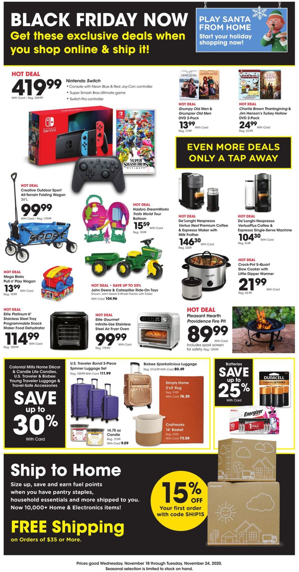 Catalogue Fry’s Black Friday 2020 from 11/18/2020