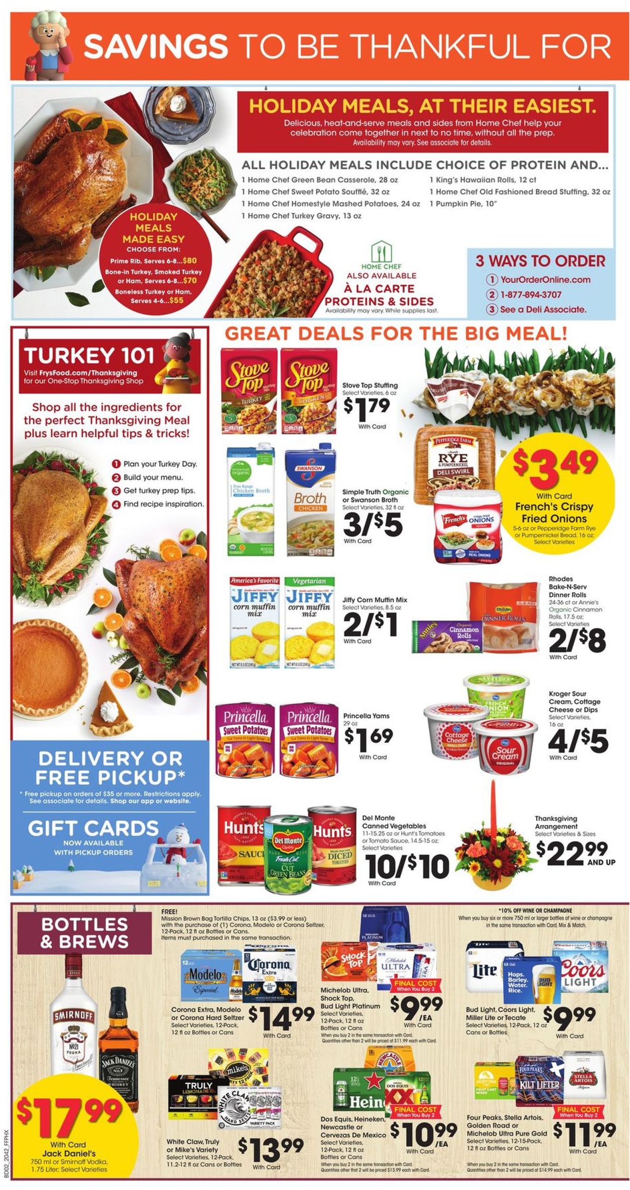 Catalogue Fry’s Thanksgiving 2020 from 11/18/2020