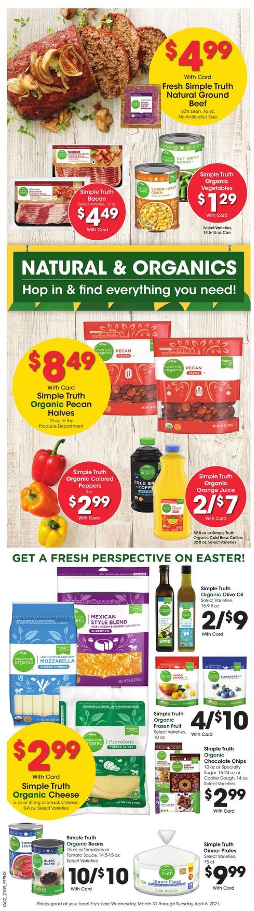 Catalogue Fry’s - Easter 2021 from 03/31/2021