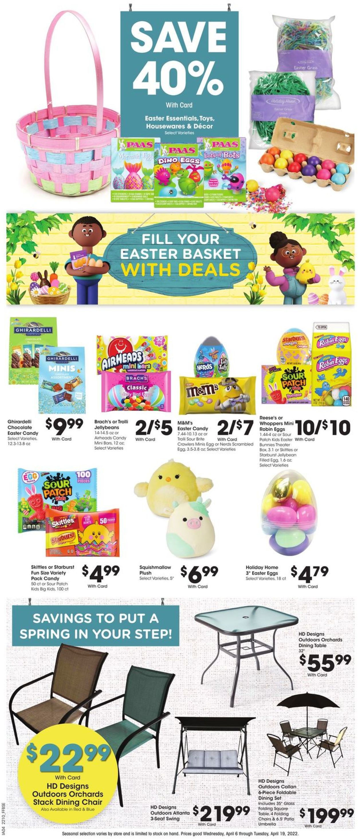 Catalogue Fry’s EASTER 2022 from 04/13/2022