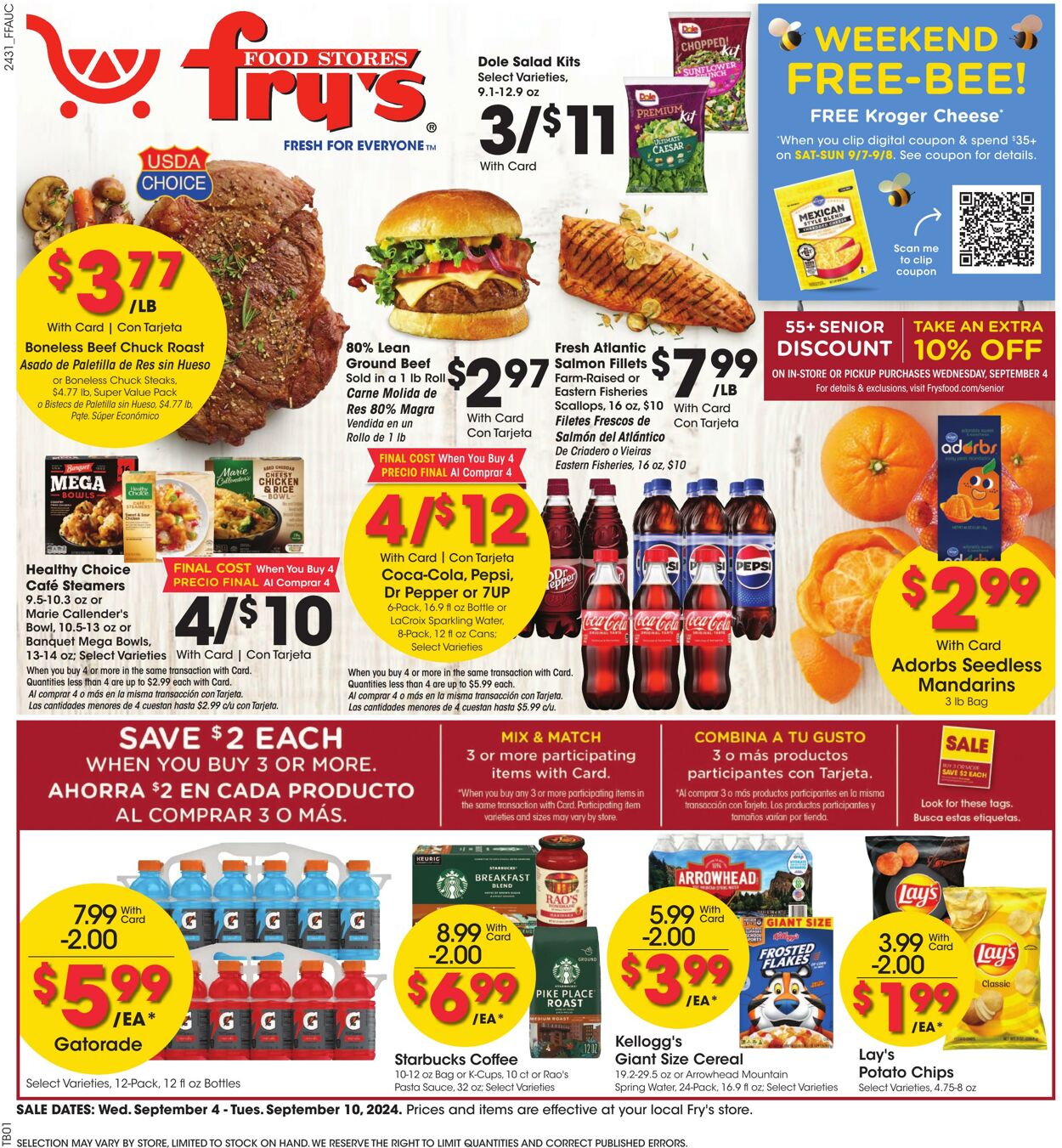 Catalogue Fry’s from 09/04/2024