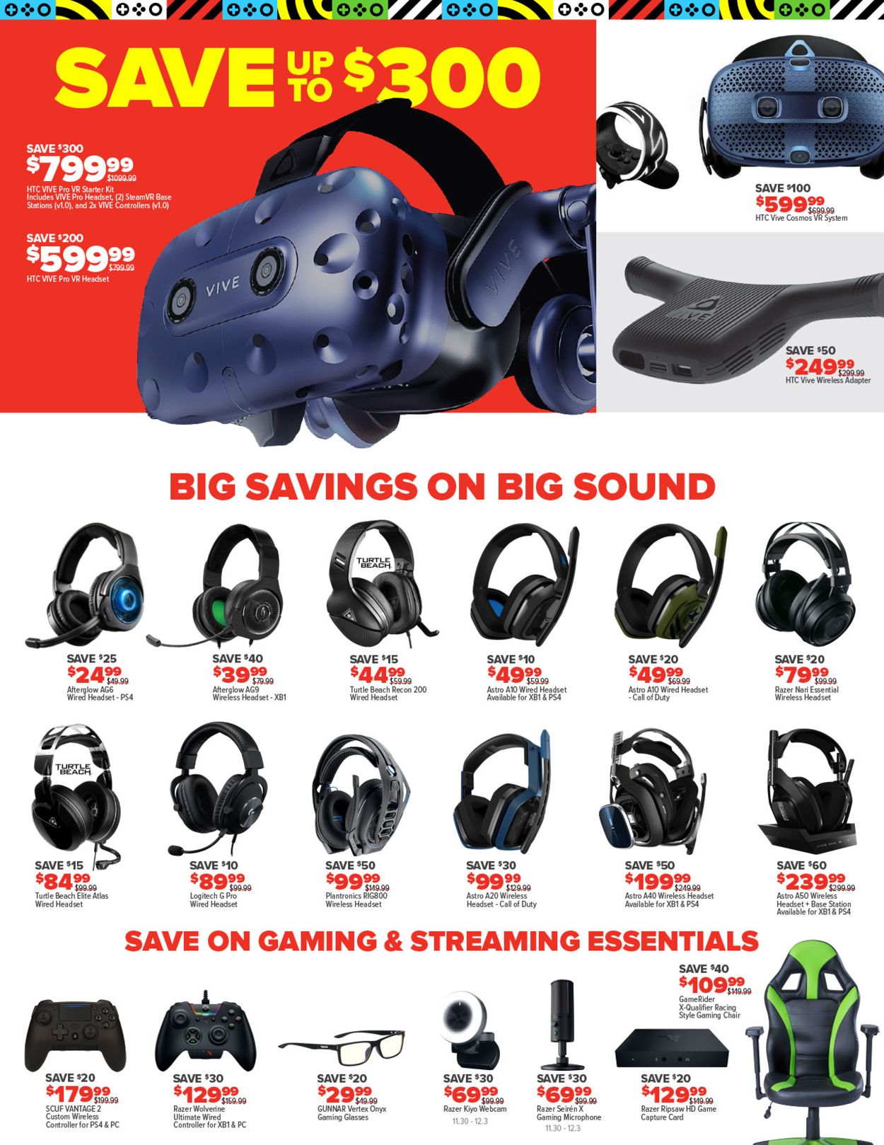 Catalogue Game Stop - BLACK FRIDAY SALE 2019 from 11/28/2019