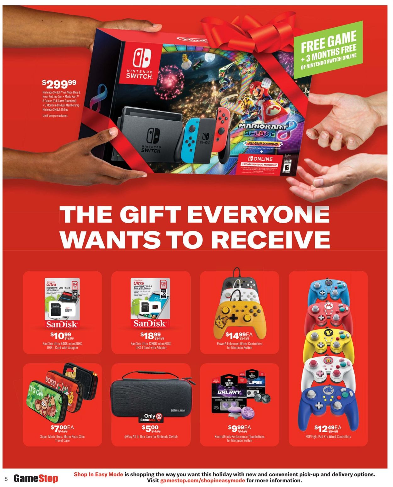 Catalogue Game Stop Black Friday 2020 from 11/27/2020